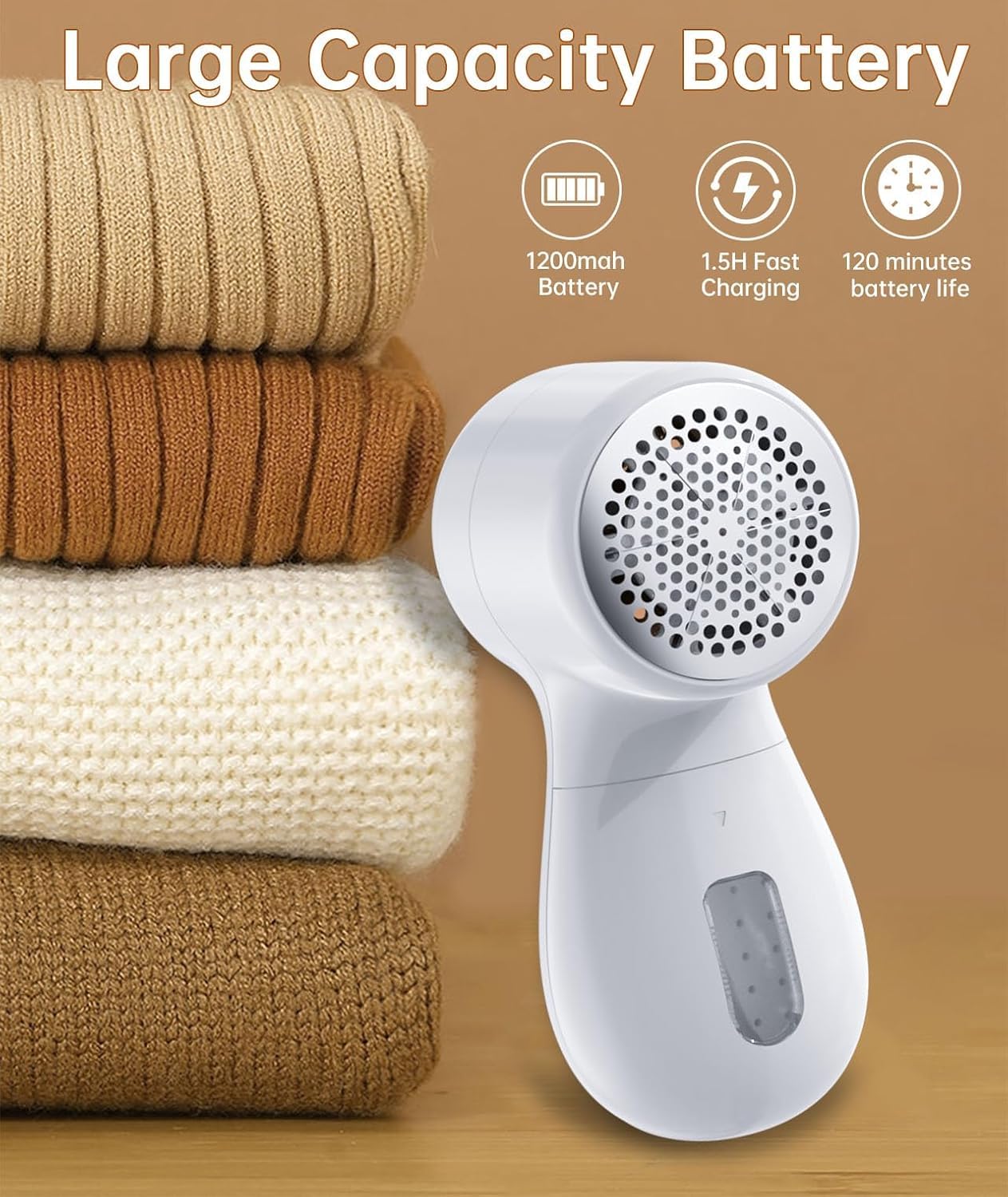 Rechargeable Fabric Shaver