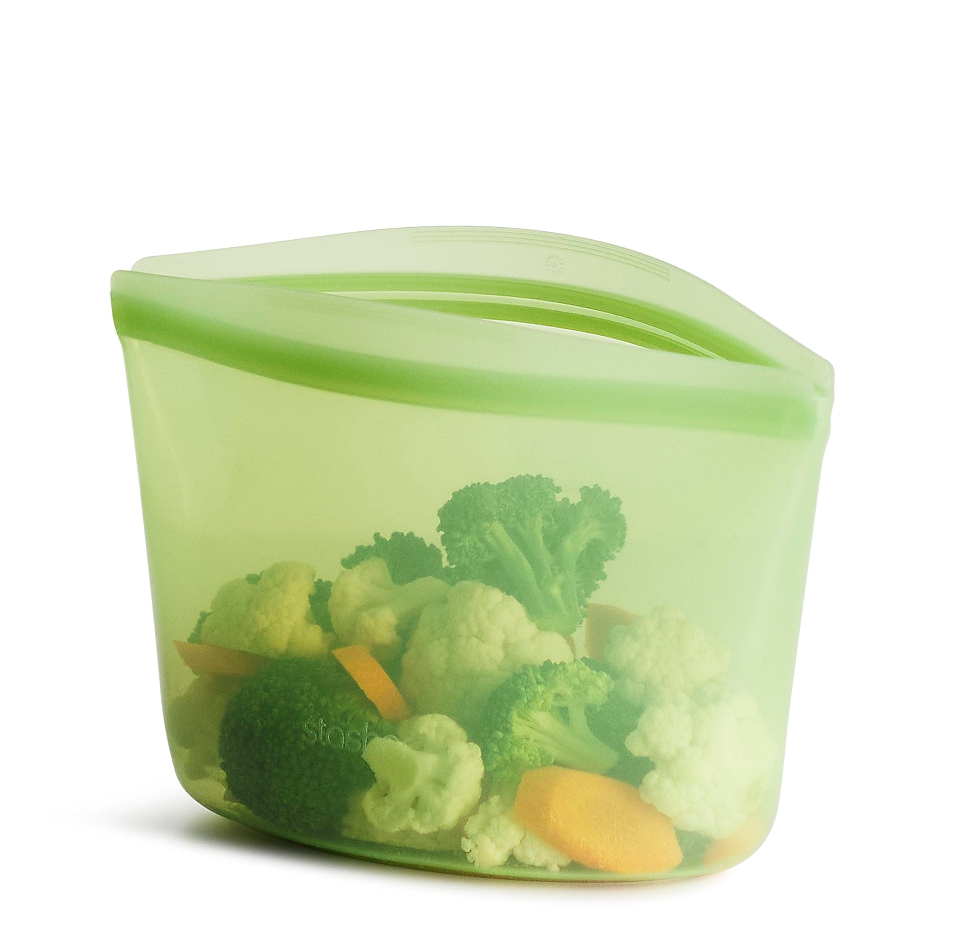 Premium Reusable Silicone Food Storage Bowl
