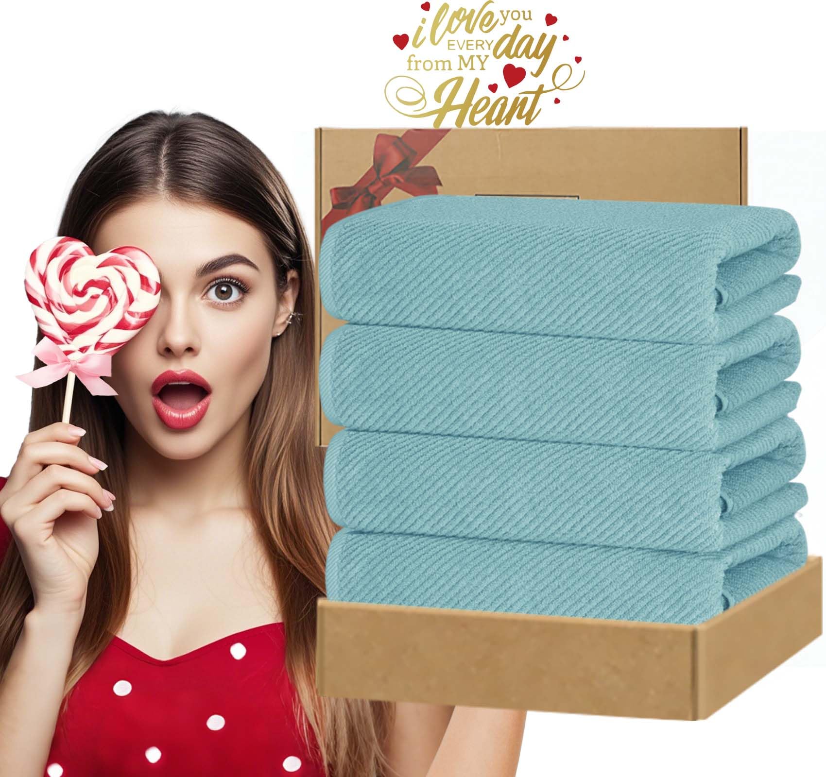 Bath Towels 4PC (4 Count)