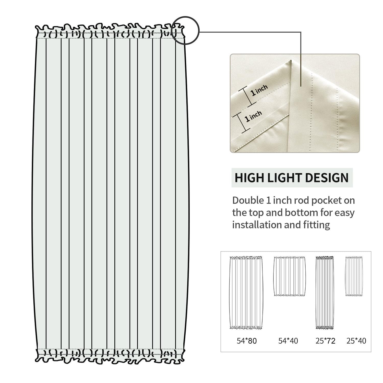 French Door Curtains
