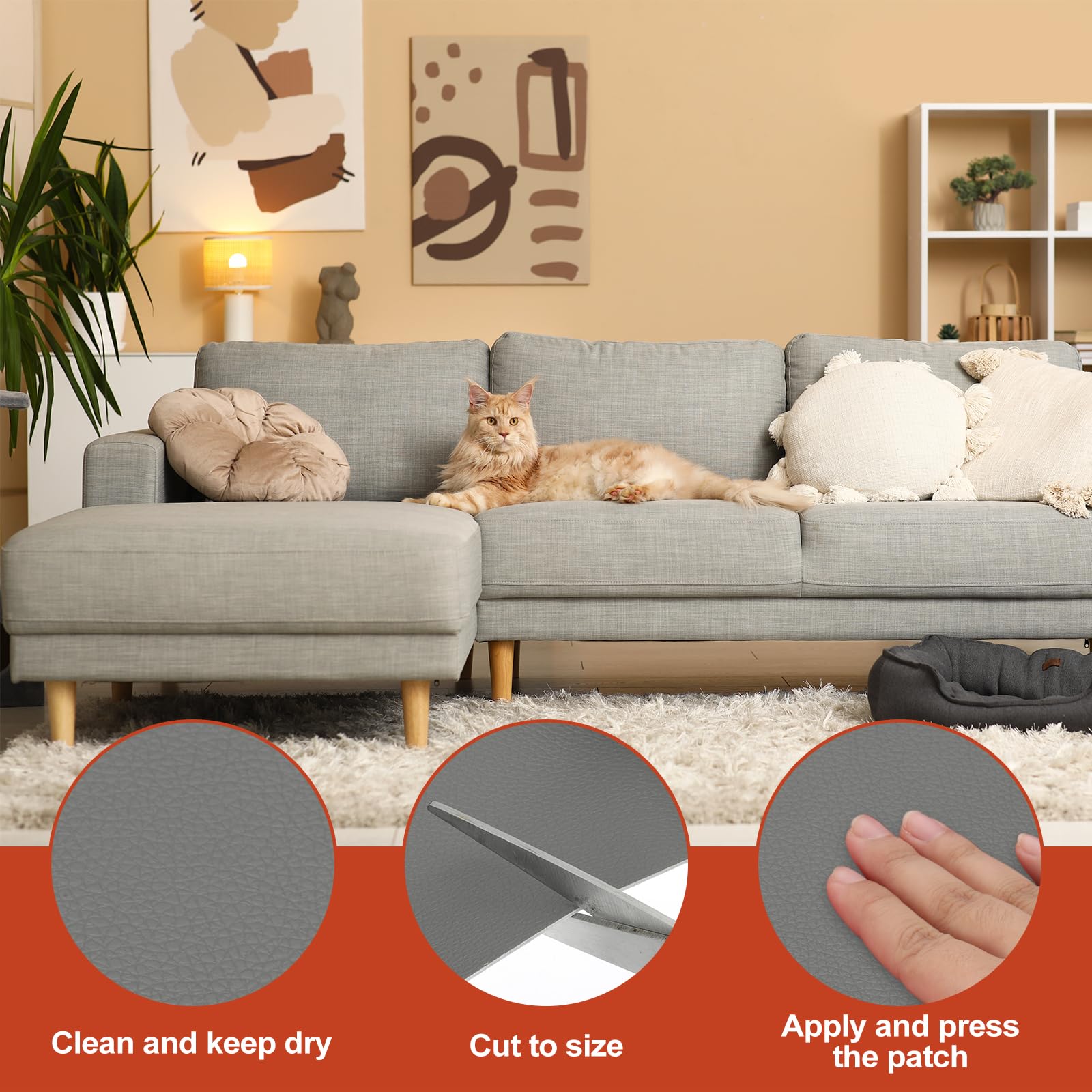 Leather Patches Tape for Furniture