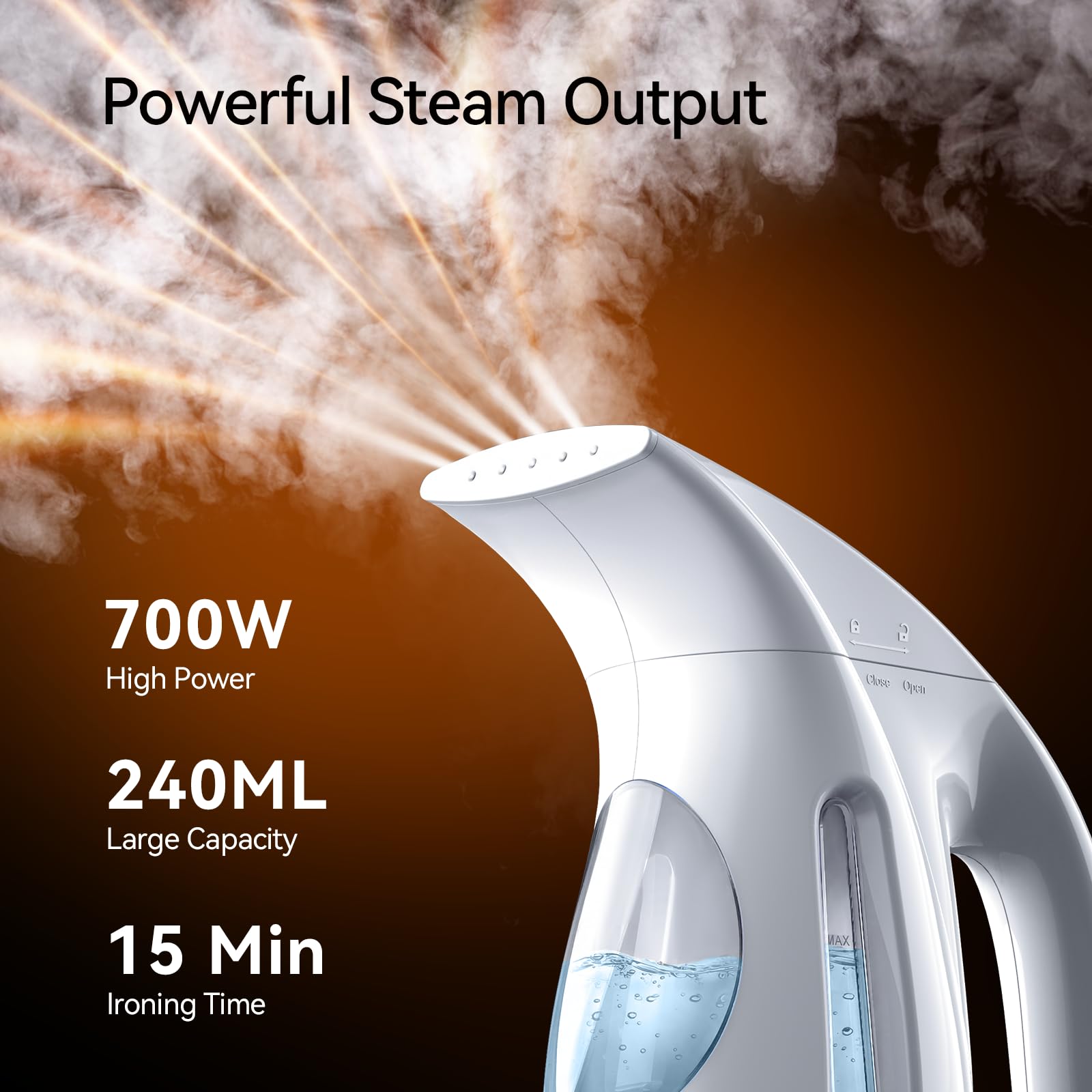 Upgraded Steamer for Clothes
