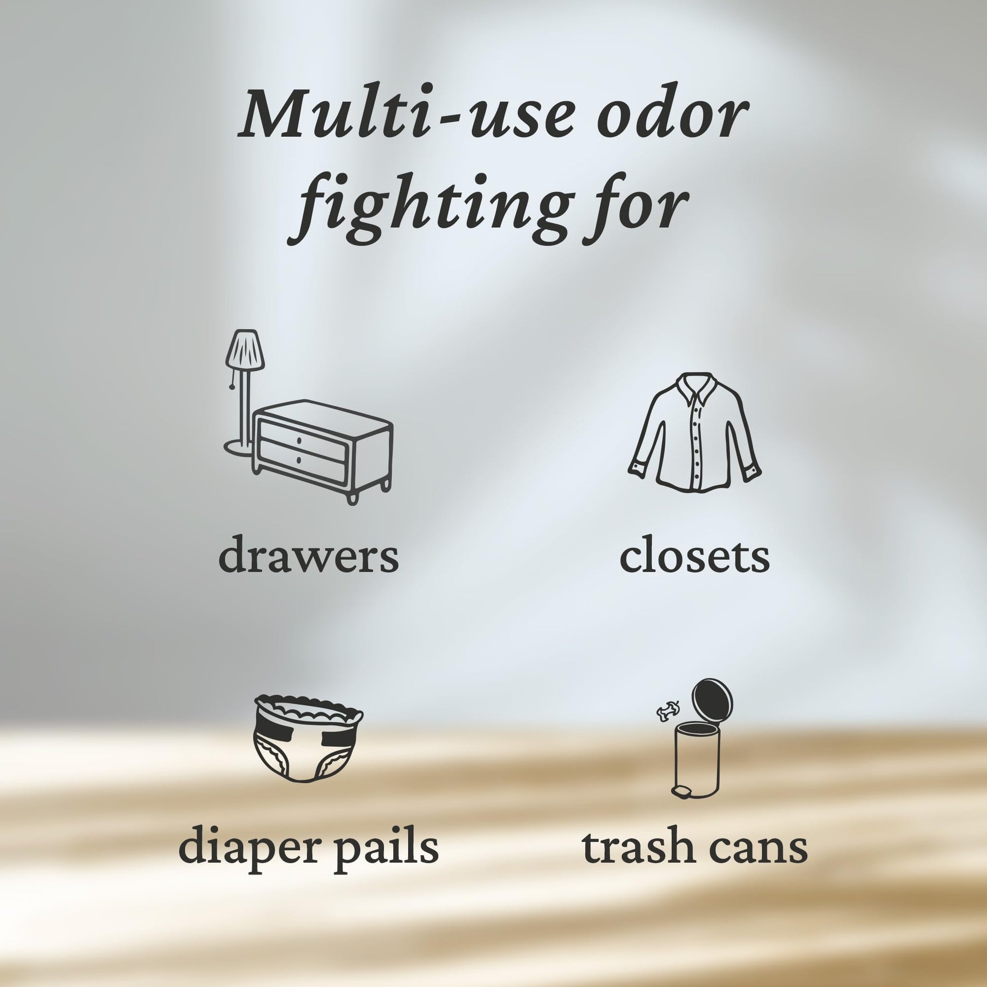 Odor Eliminating Packs (6 Count)
