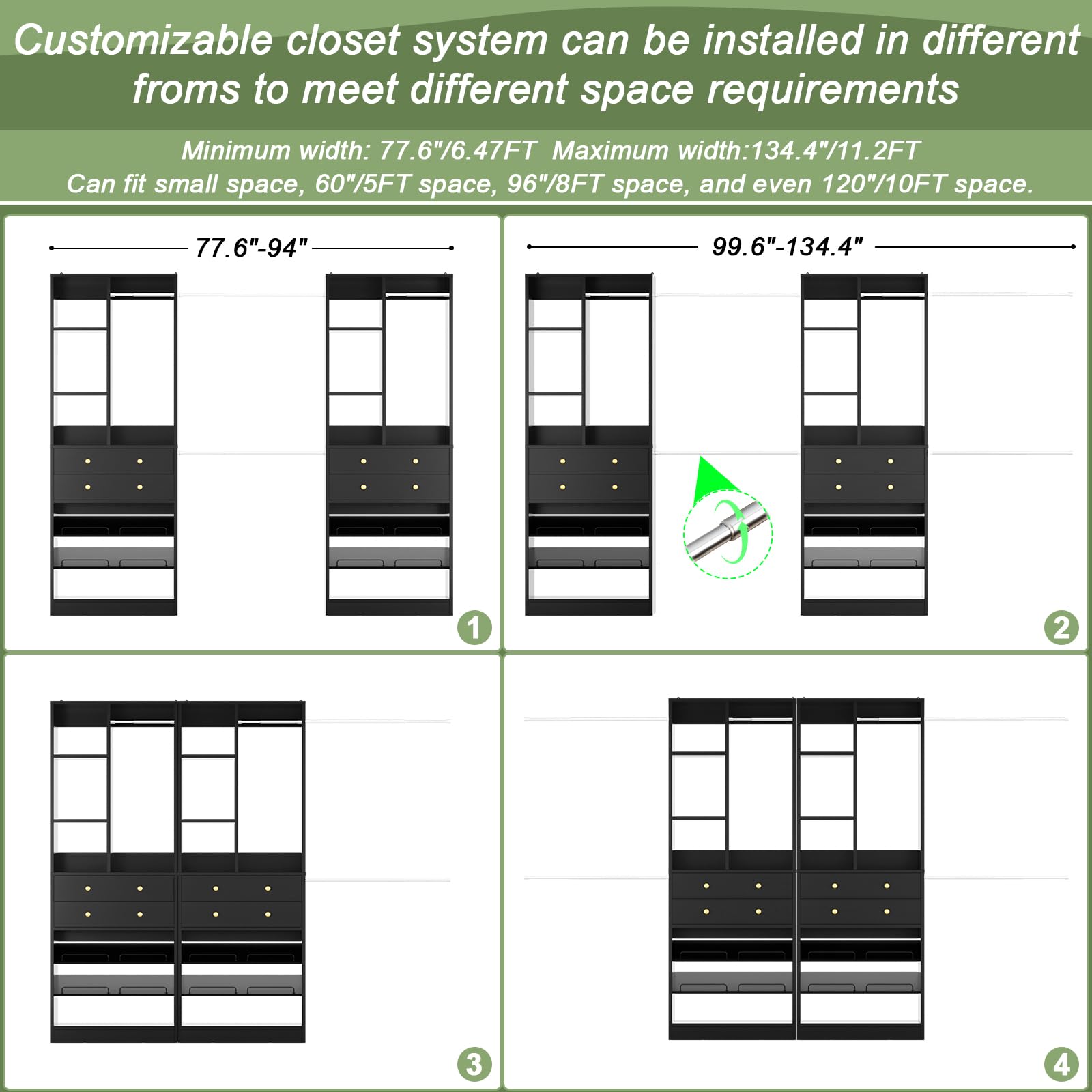 Closet System (10 Foot)