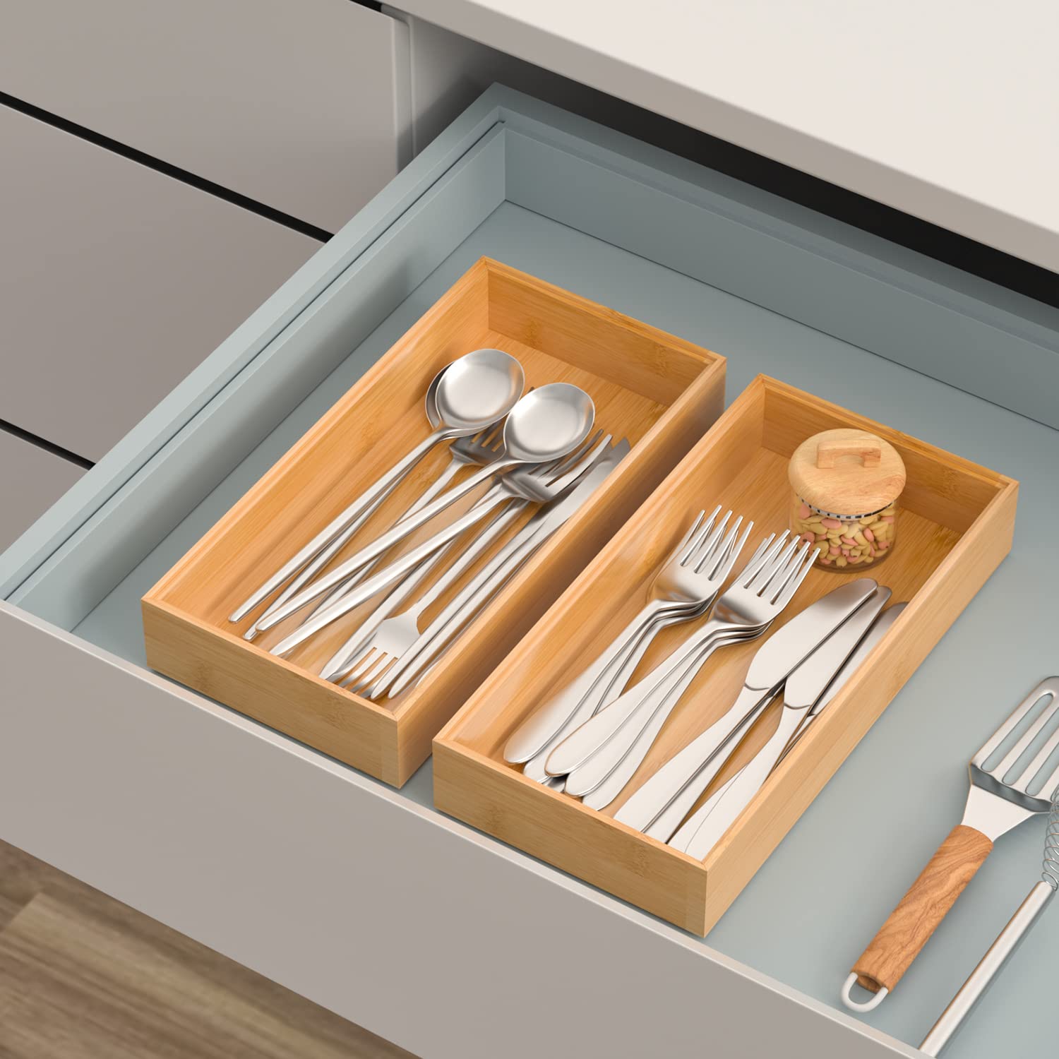 Silverware Tray for Drawer (2 Count)