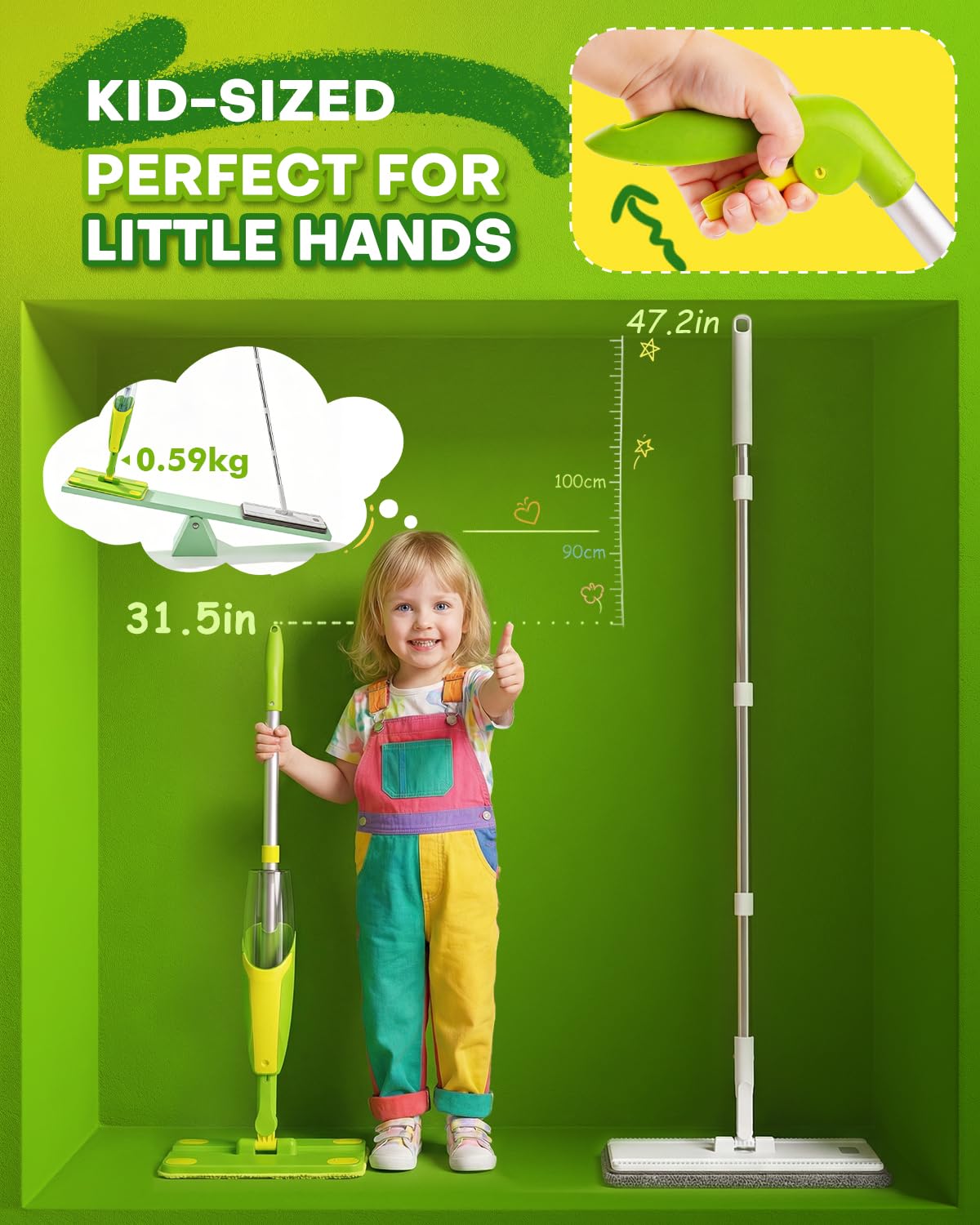 Toddler Spray Mop