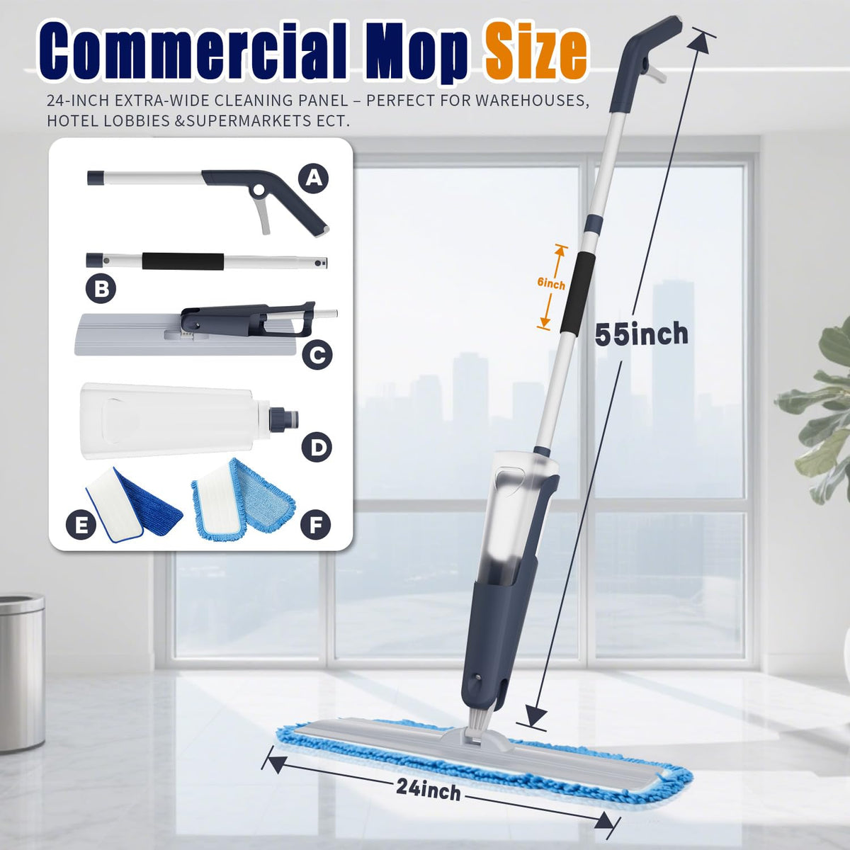 Spray Mops for Floor Cleaning
