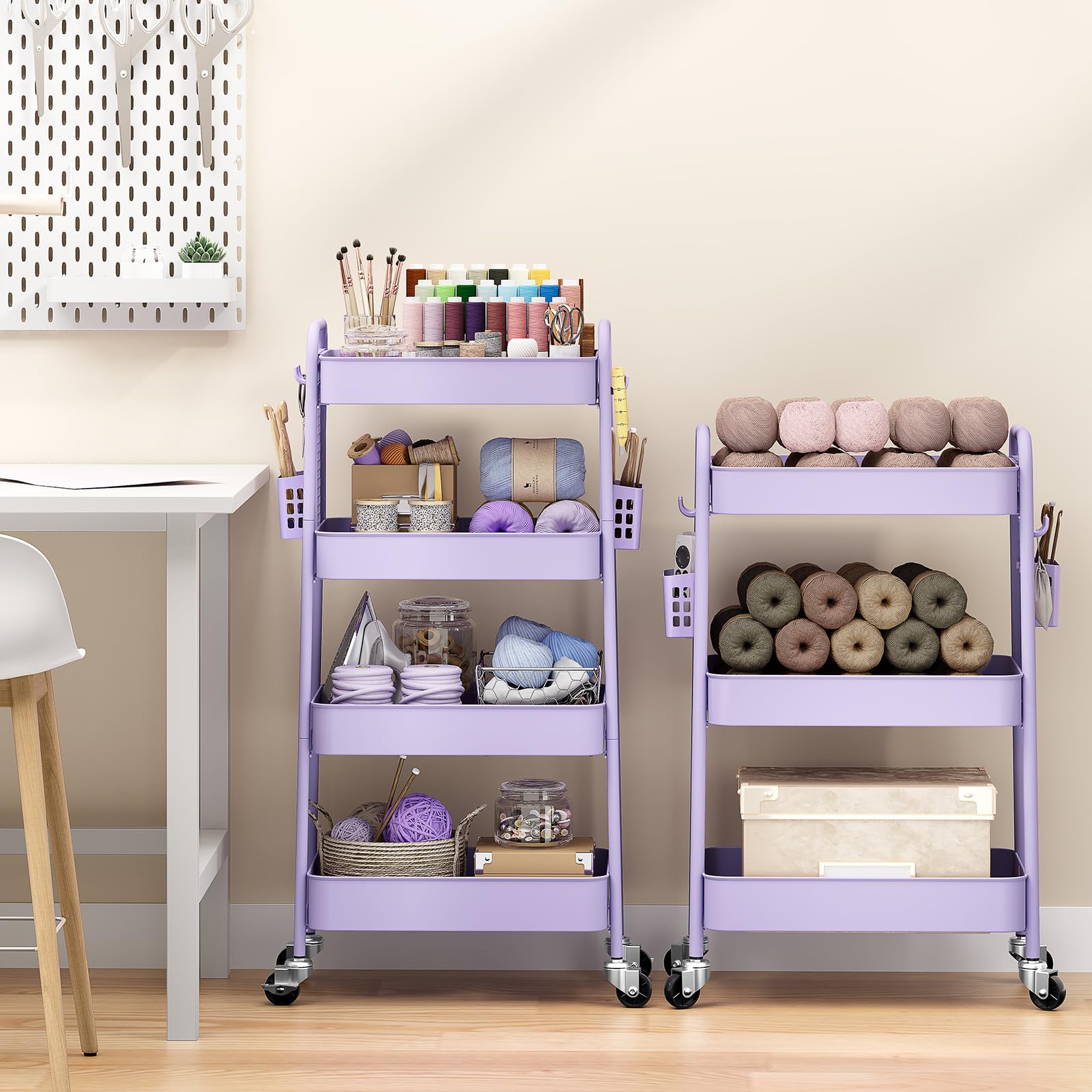 4 Tier Rolling Cart
