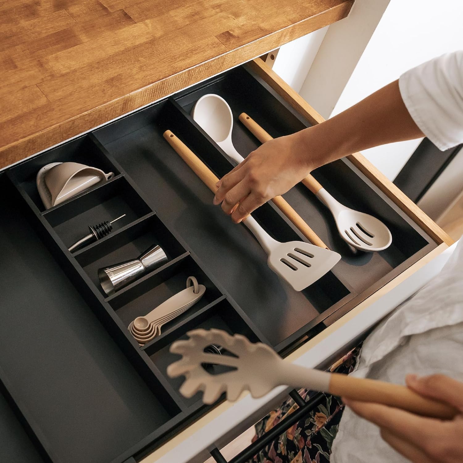 Utensil & Junk Drawer Organizer
