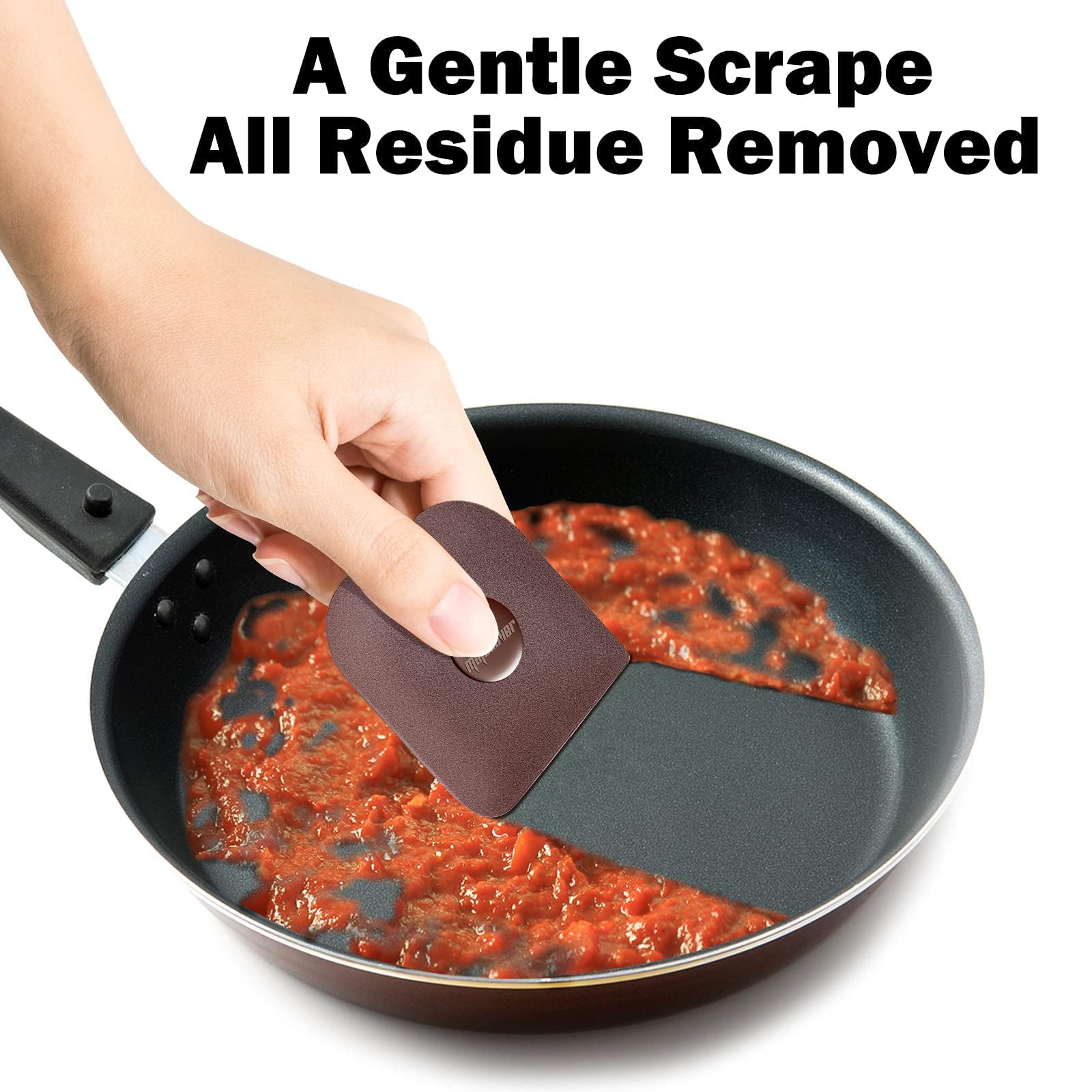 Pan Scraper 10 Pcs Plastic (10 Count)
