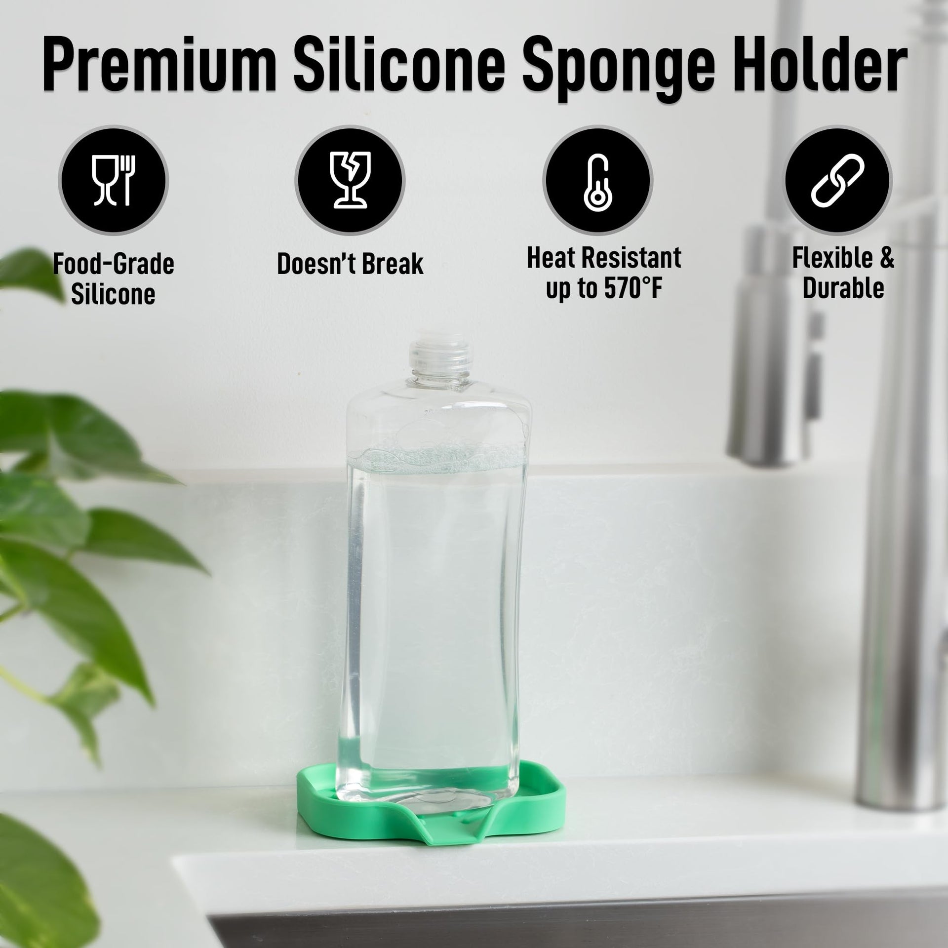 Small Silicone Sponge Holder