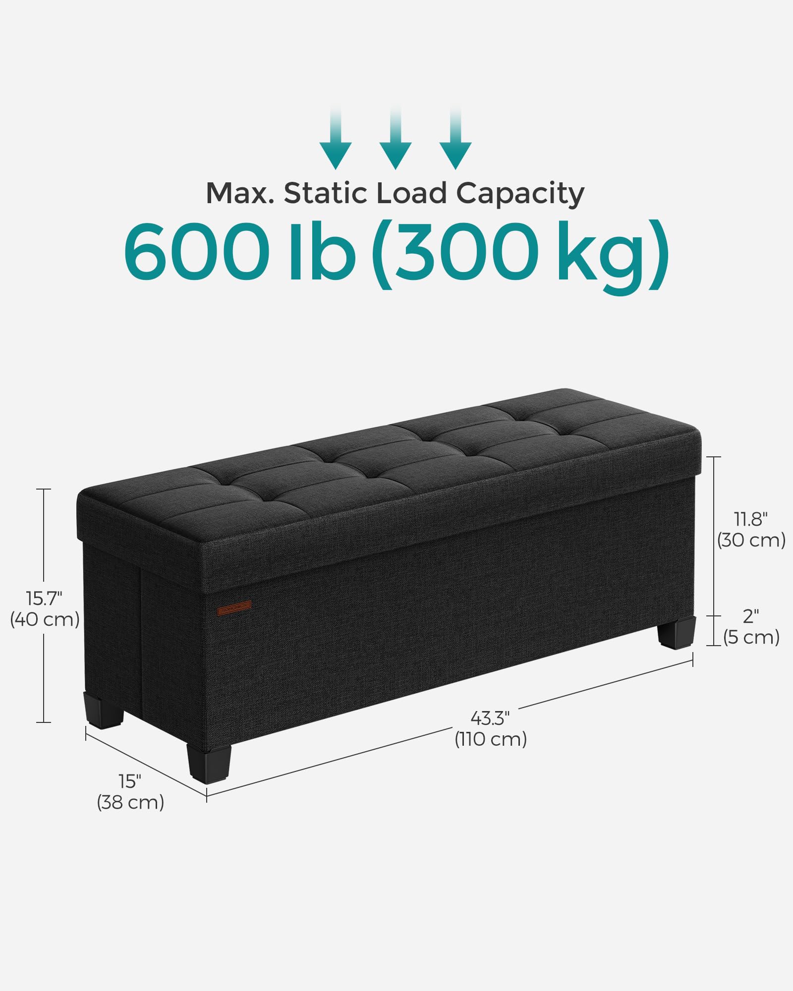 Storage Ottoman Bench