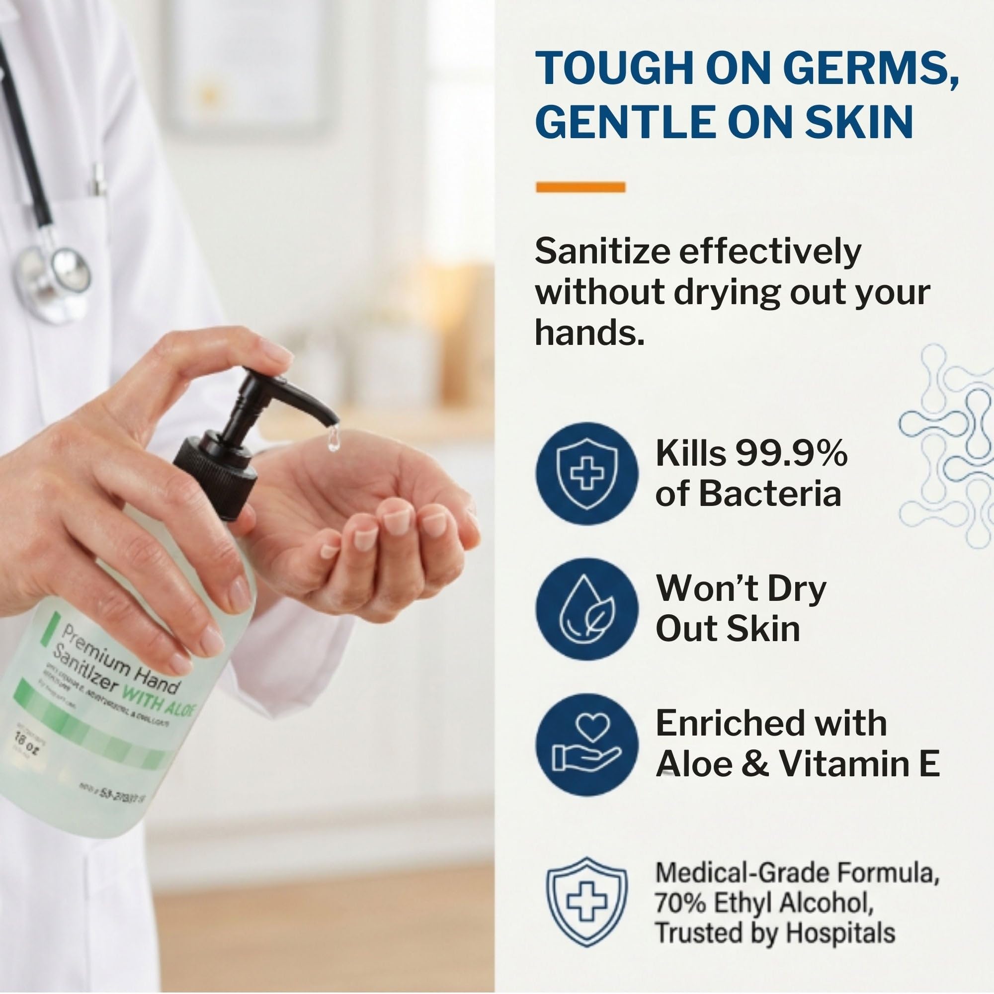 Hand Sanitizer with Aloe (216 Fl Oz)