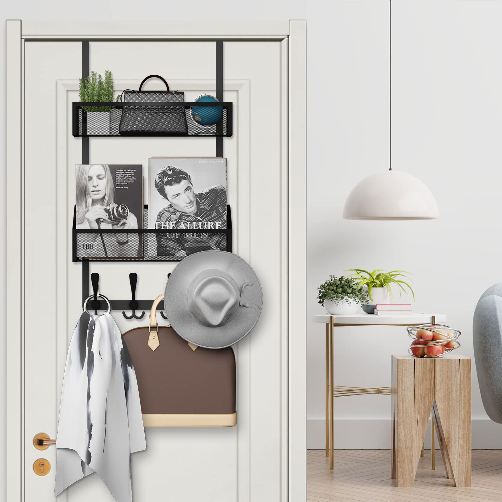 Over The Door Hooks Organizer