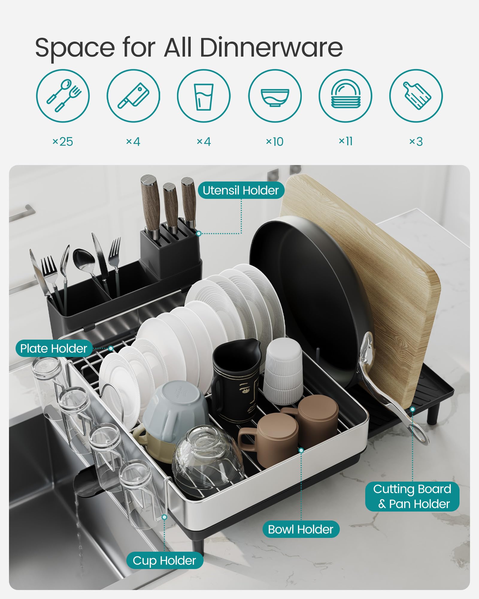 Dish Drying Rack
