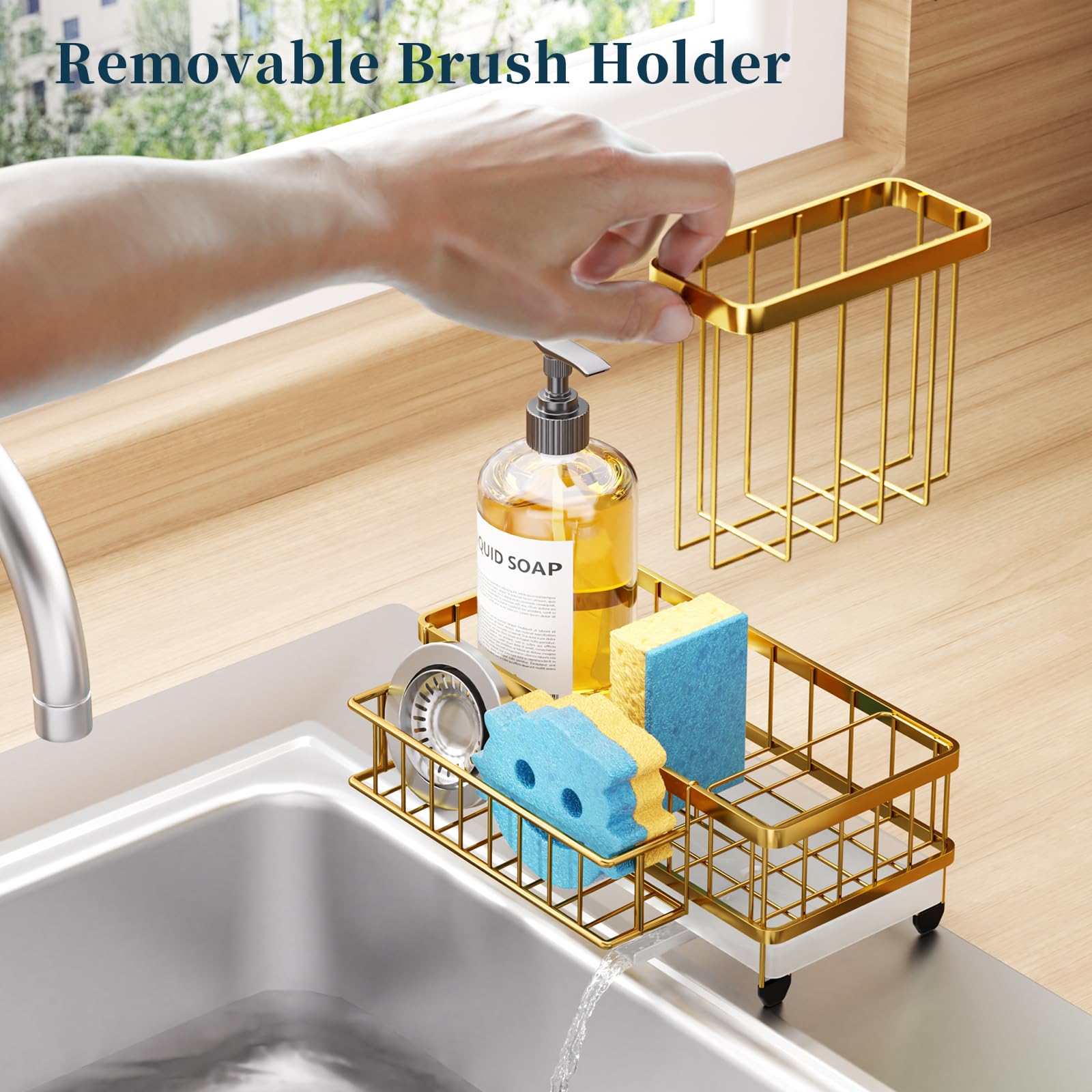 Sponge Holder for Kitchen Sink