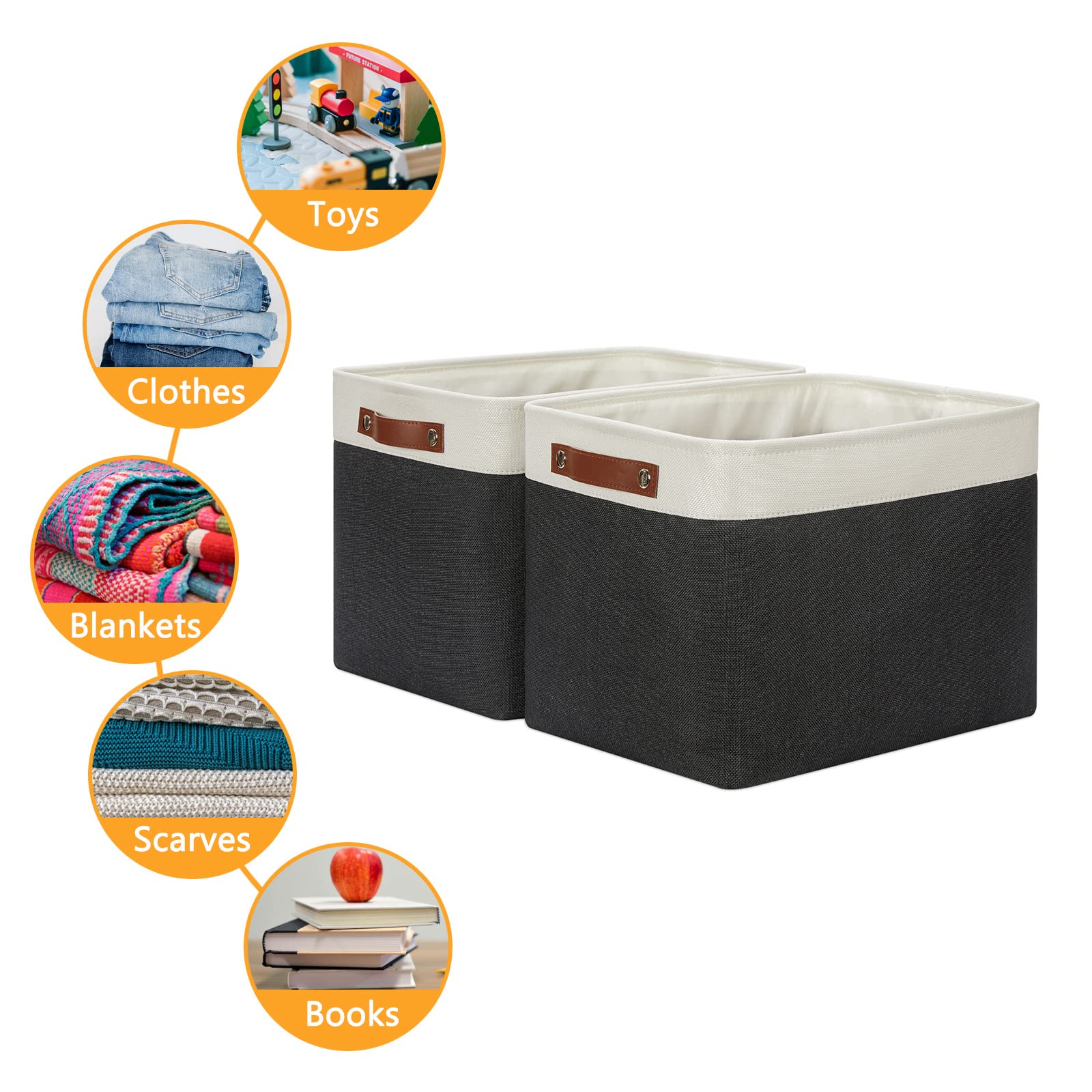 Storage Bins Large (2 Count)