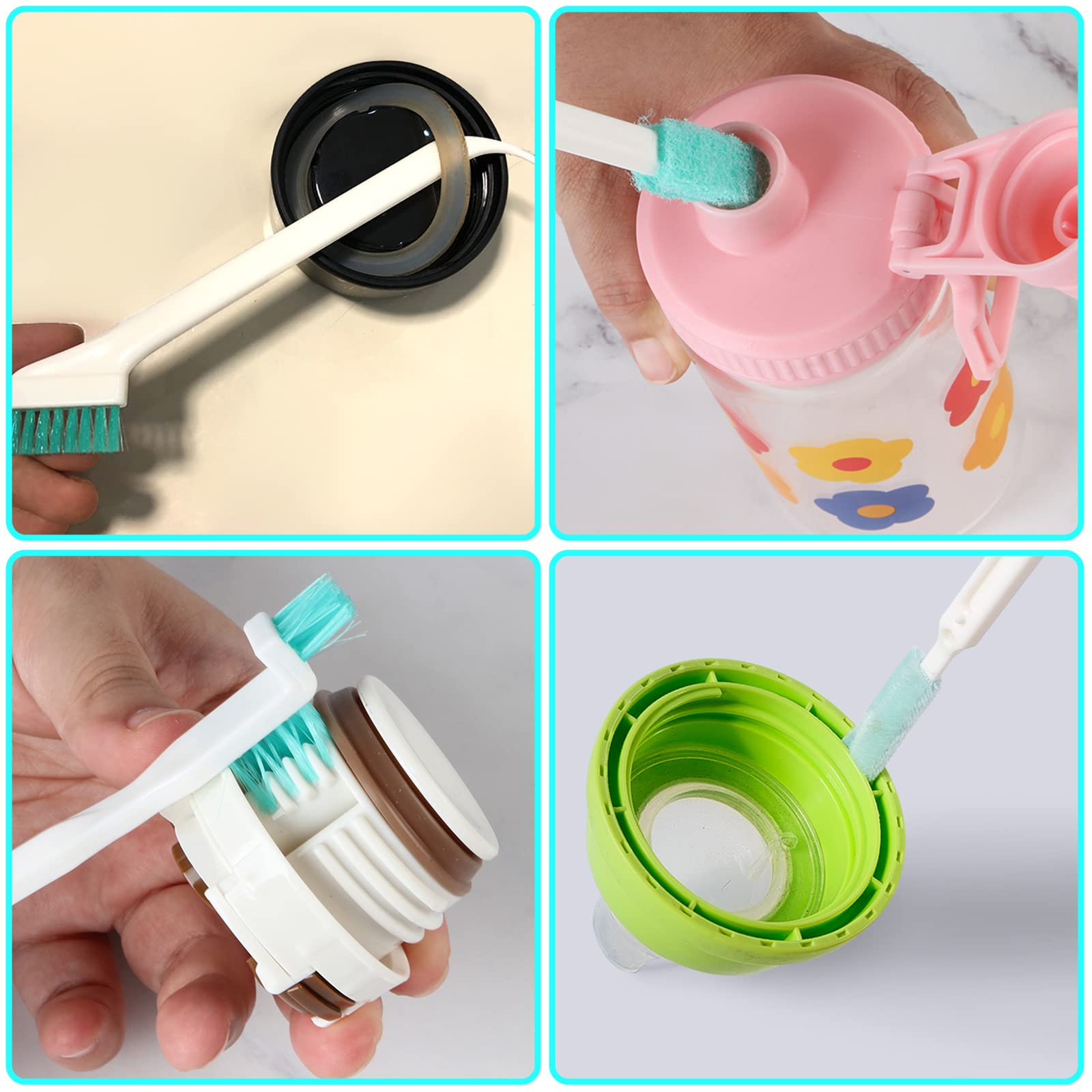 Small Household Cleaning Brushes by ELEMGULY