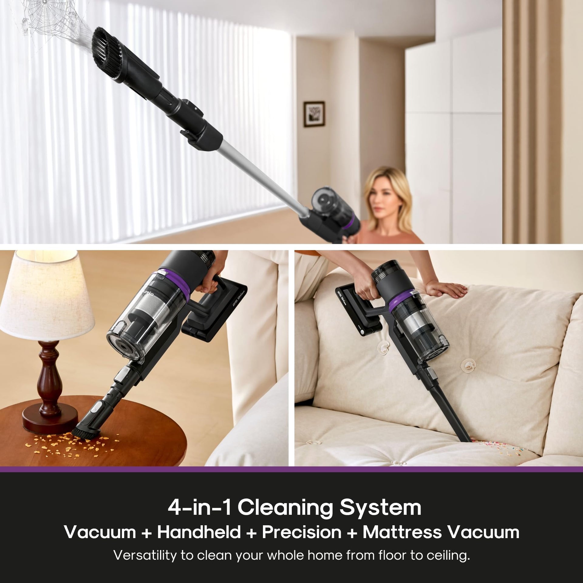 ReactiClean 200W Lightweight Cordless Stick Vacuum