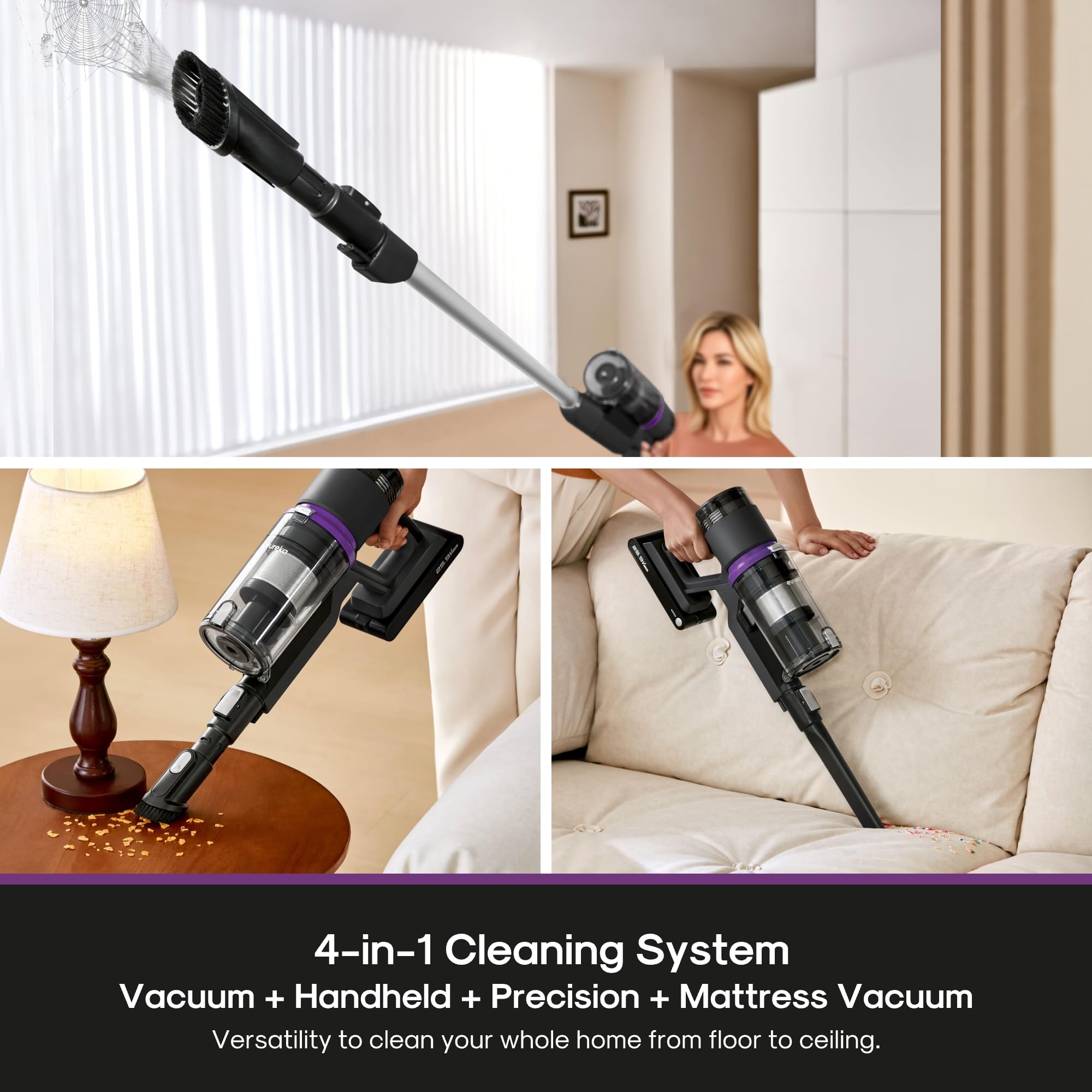 ReactiClean 200W Lightweight Cordless Stick Vacuum