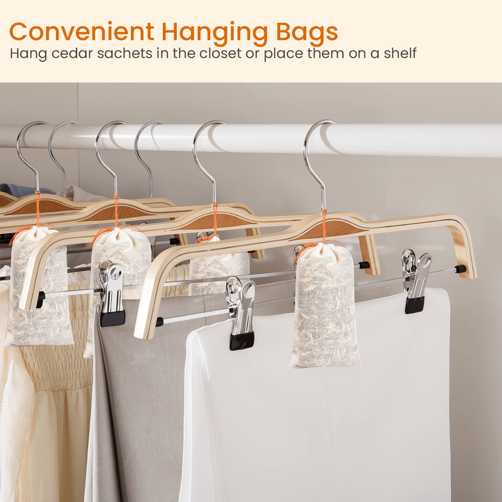 Cedar Bags and Sachets (20 Count)