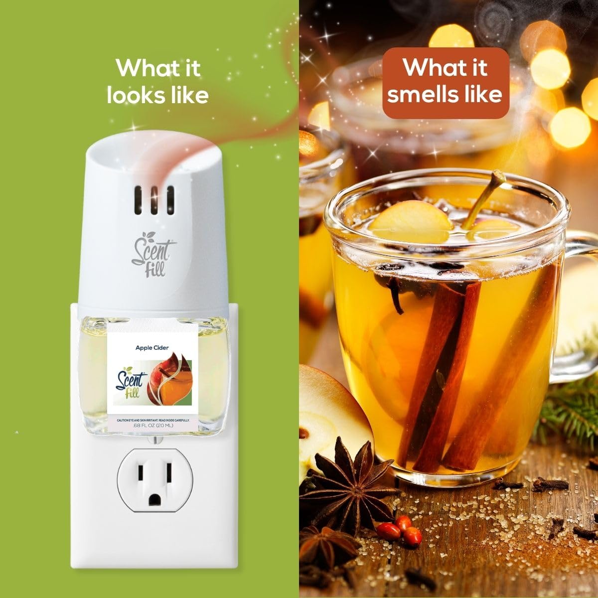 Apple Cider Plug in Air Freshener