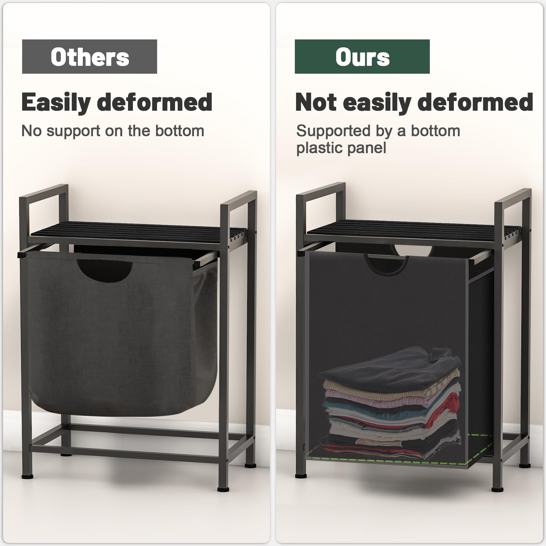 Laundry Sorter with Removable Bag