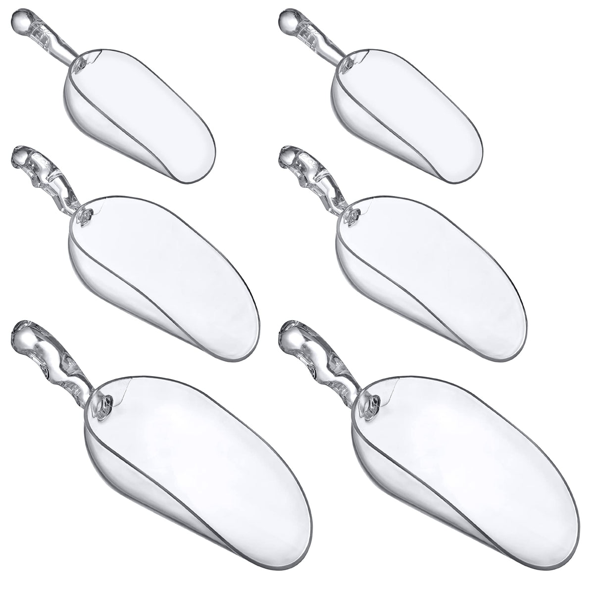 Elsa Plastic Ice Scoops (6 Count)