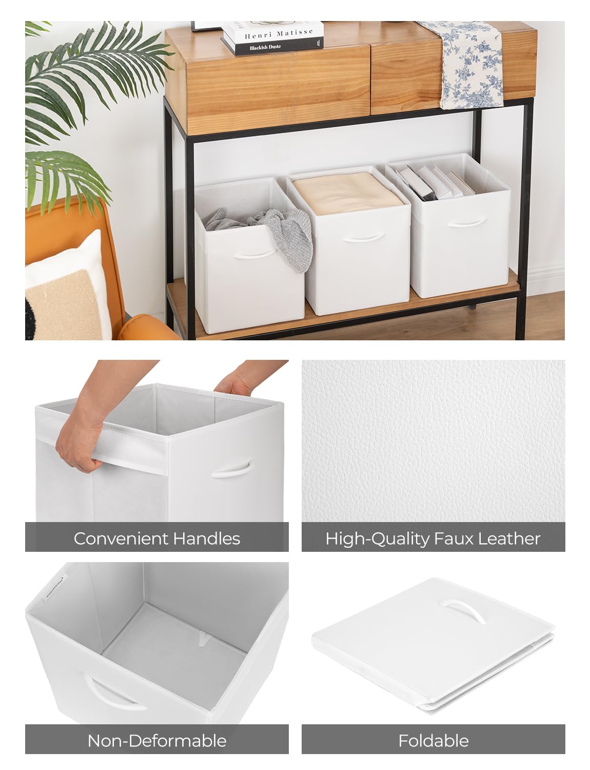 11in Storage Cubes (4 Count)