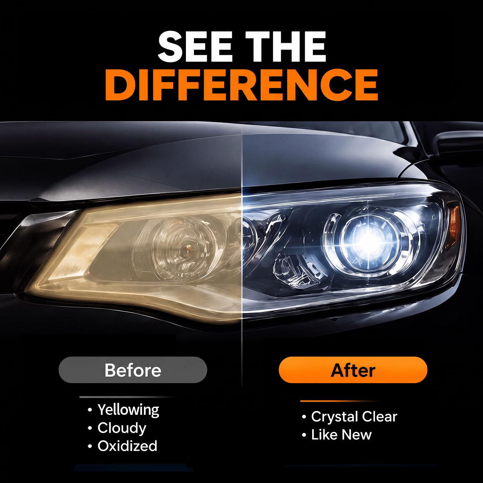 32PCS Headlight Restoration Kit