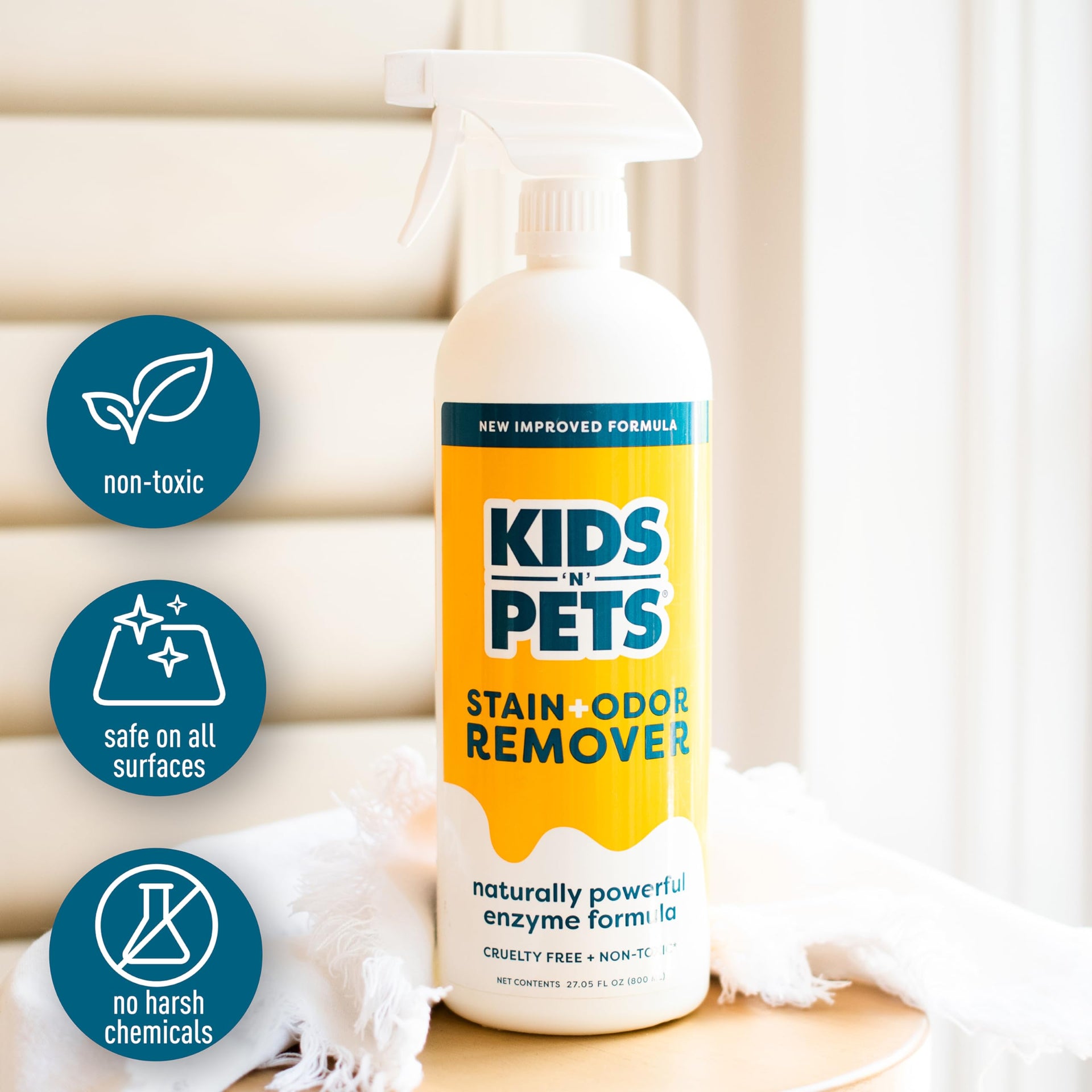 Instant All Purpose Stain & Odor Remover Permanently Eliminates Dog Pee (27 Fl Oz)