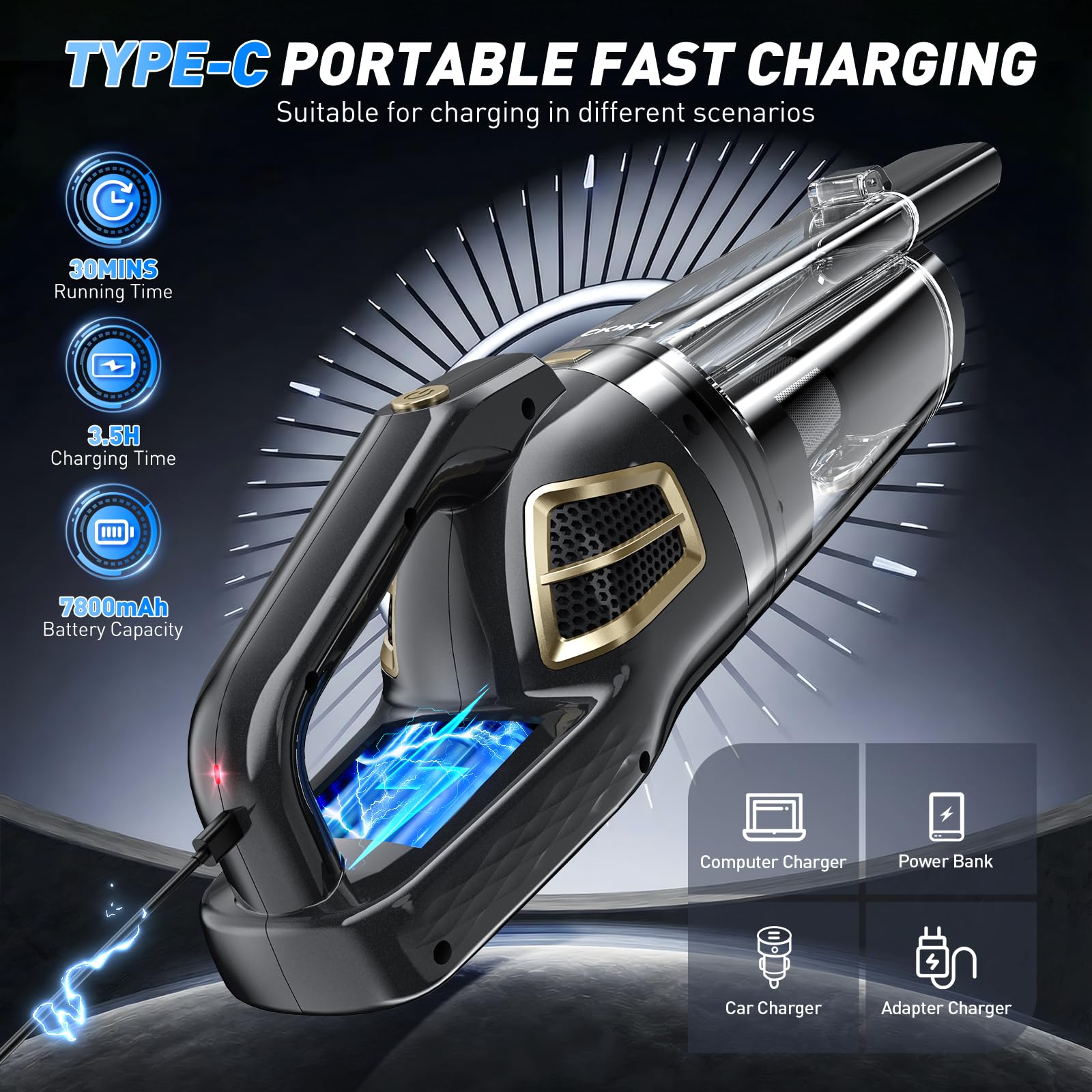 Handheld Vacuum Cordless