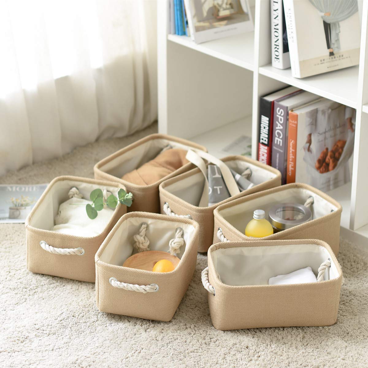 Storage Basket for Organizing (6 Count)