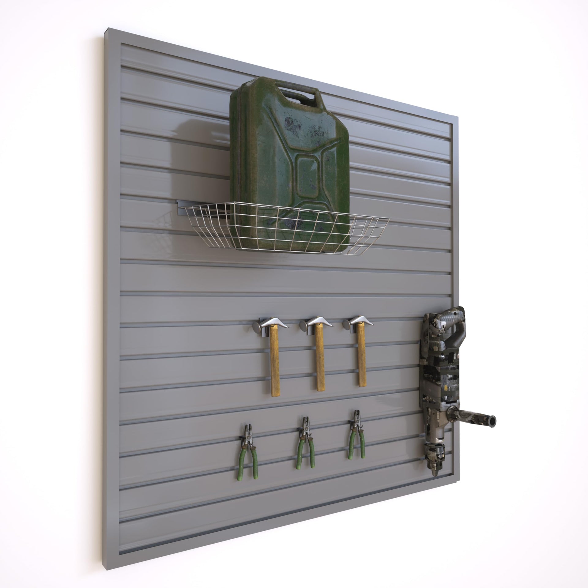 Slatwall Panel Wall Storage Systems