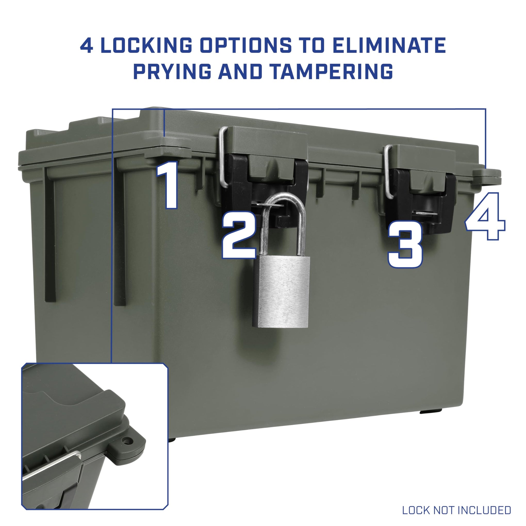 XL Ammo Box Made in USA