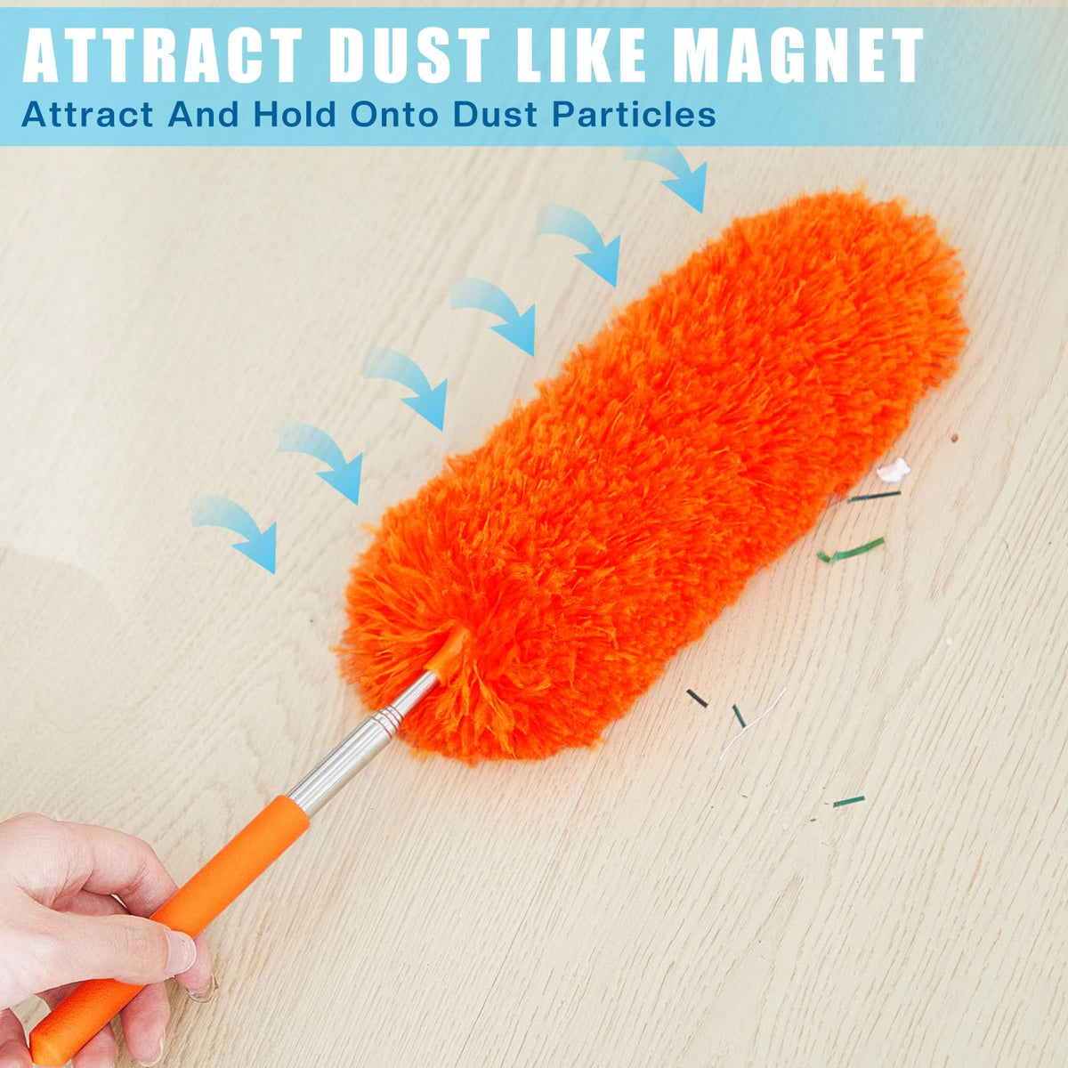 12 Pcs Microfiber Feather Duster for Cleaning