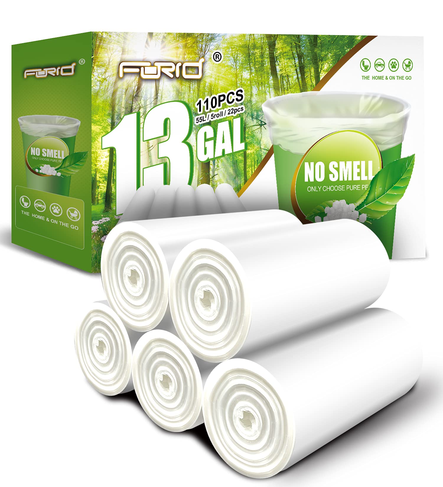 13 Gallon Trash Bags (110 Count)
