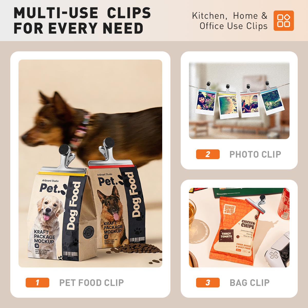 Chip Clips Bag Clips