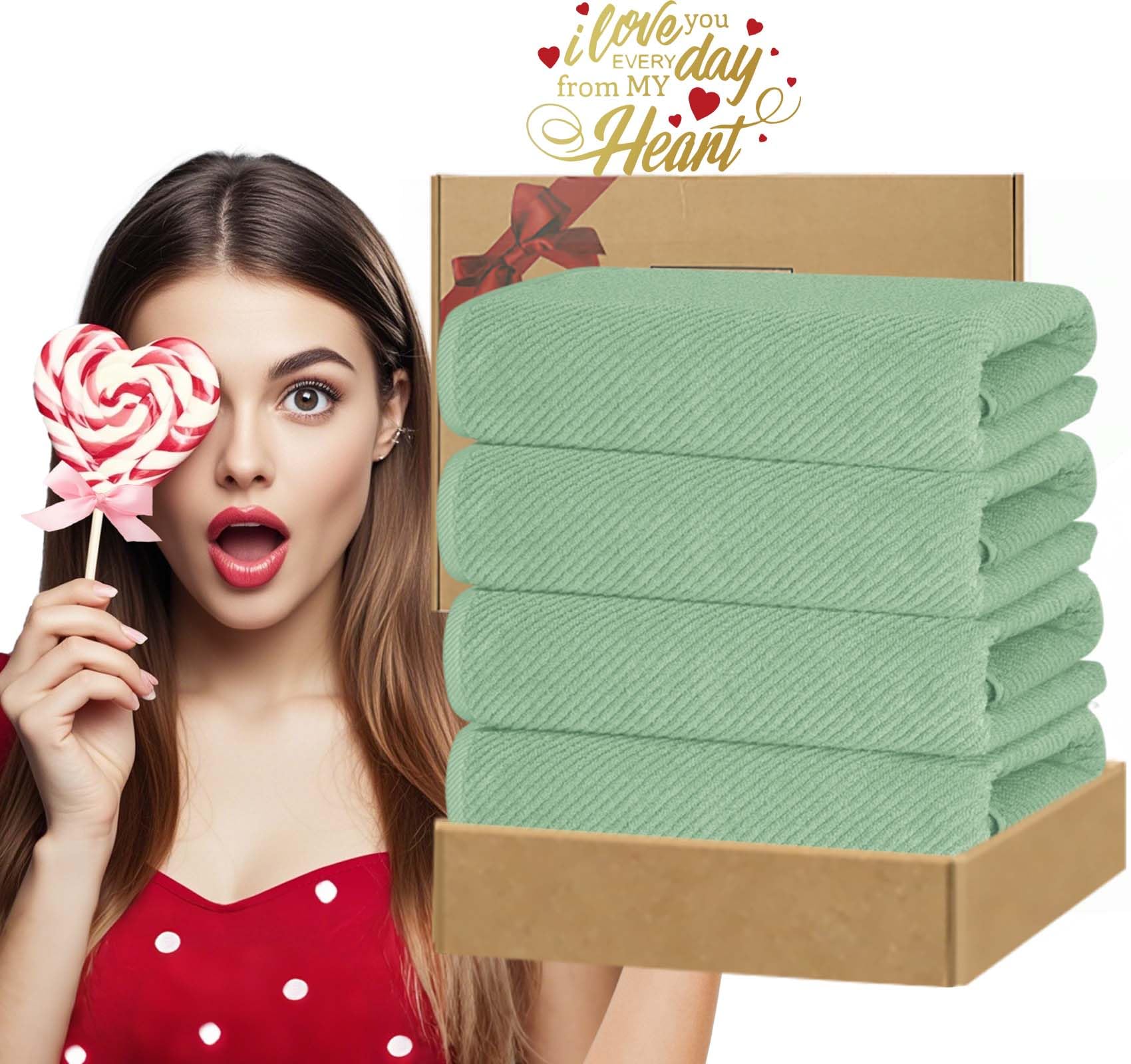 Bath Towels 4PC (4 Count)