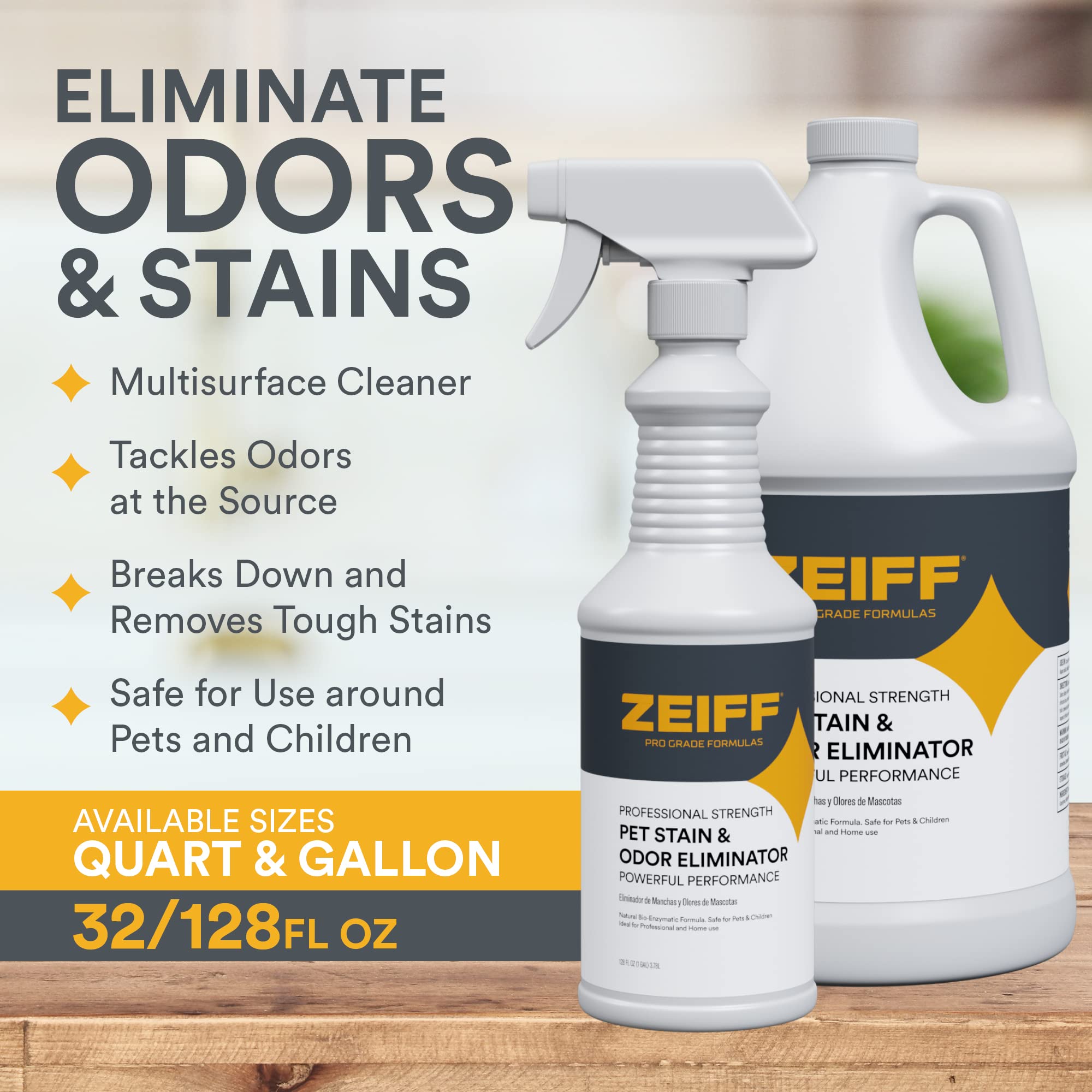 Pet Stain and Odor Remover (128 Fl Oz)