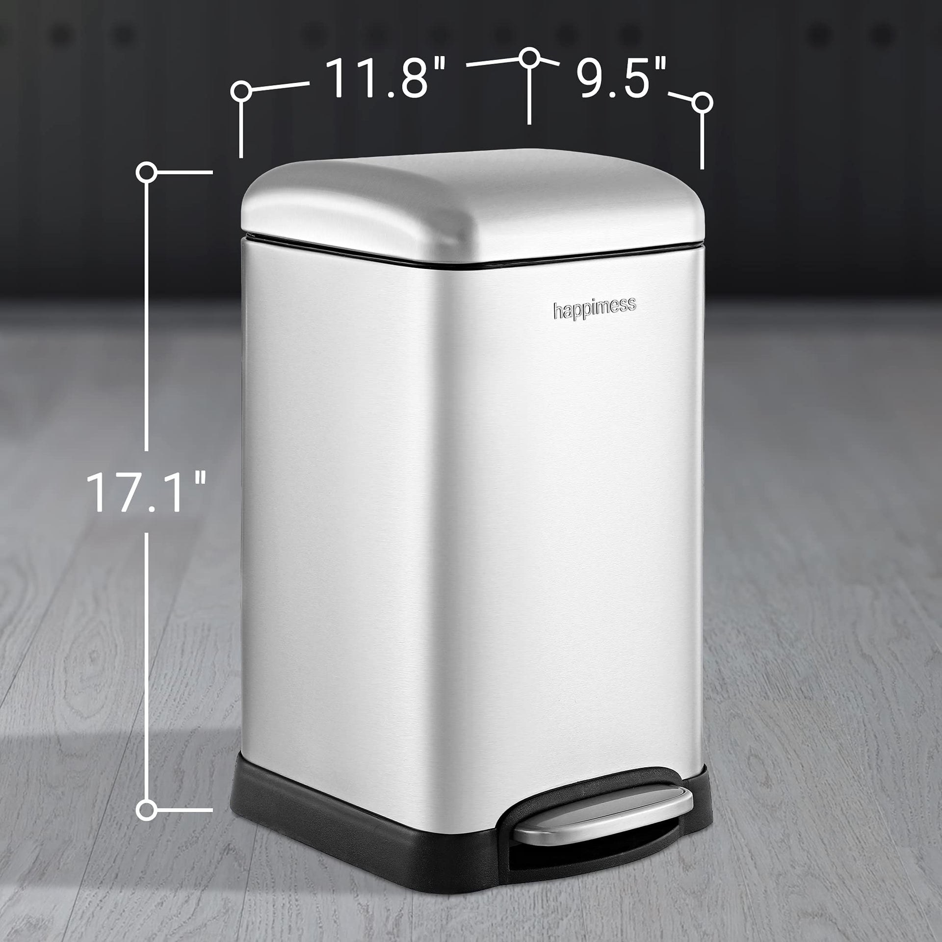 Betty Retro Mini 3.2 Gal Step Trash Can
