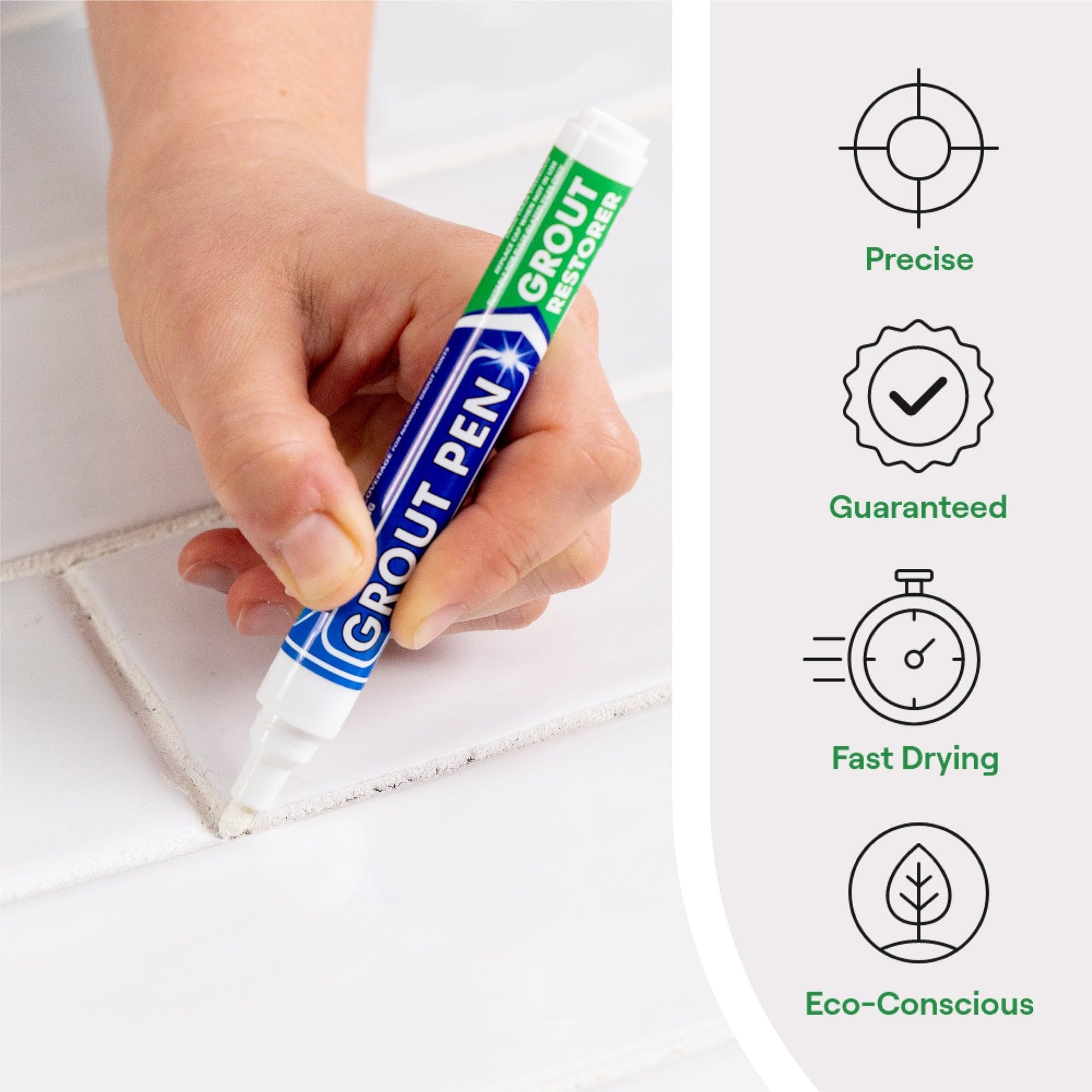 Grout Pen White Tile Grout Paint Marker (3 Count)