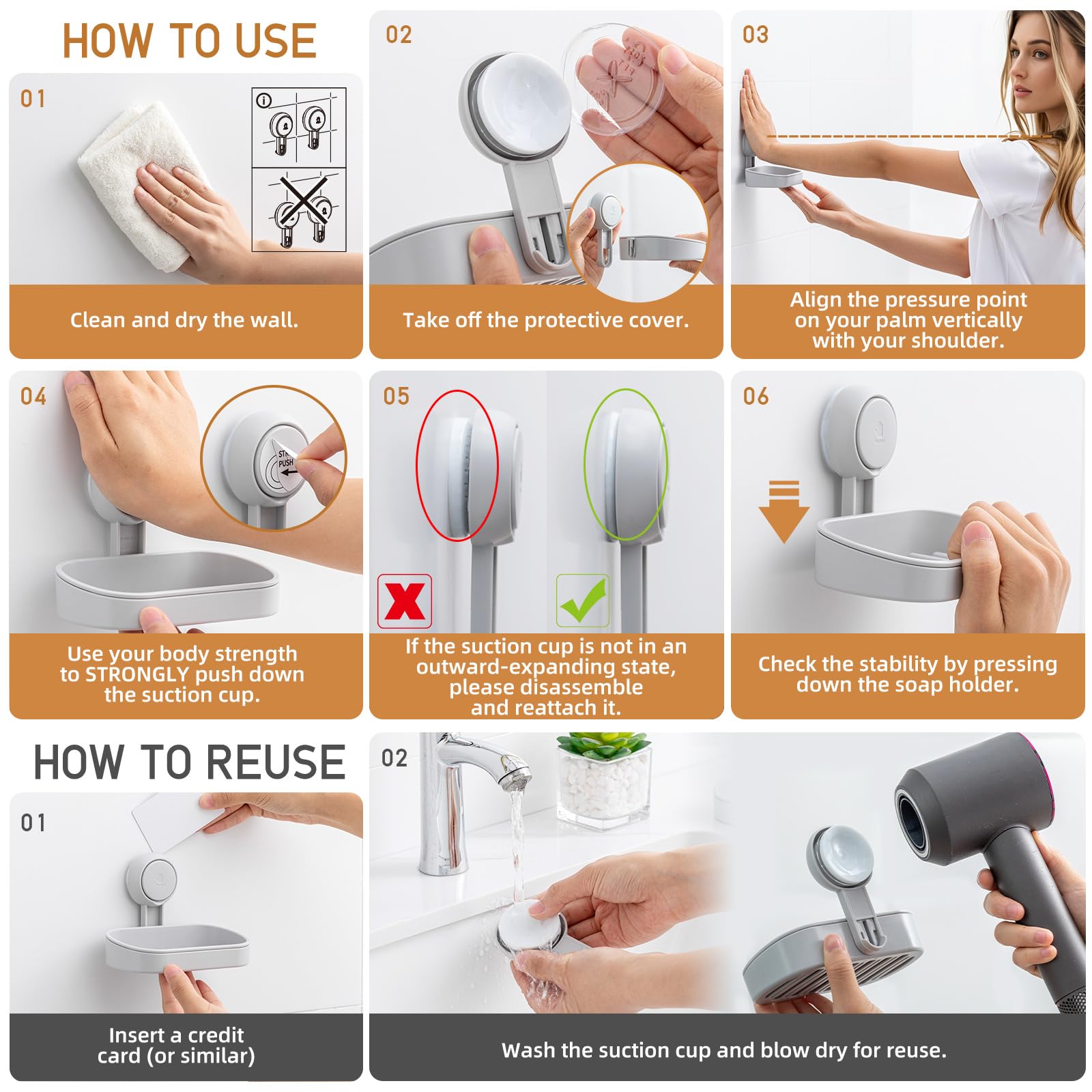 Soap Holder Soap Dish for Shower