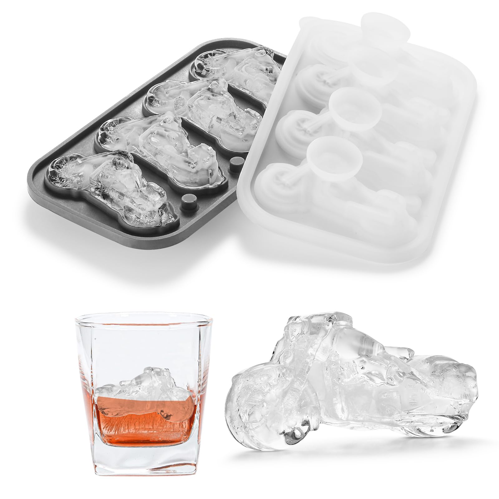 3D Motorcycle Ice Cube Tray