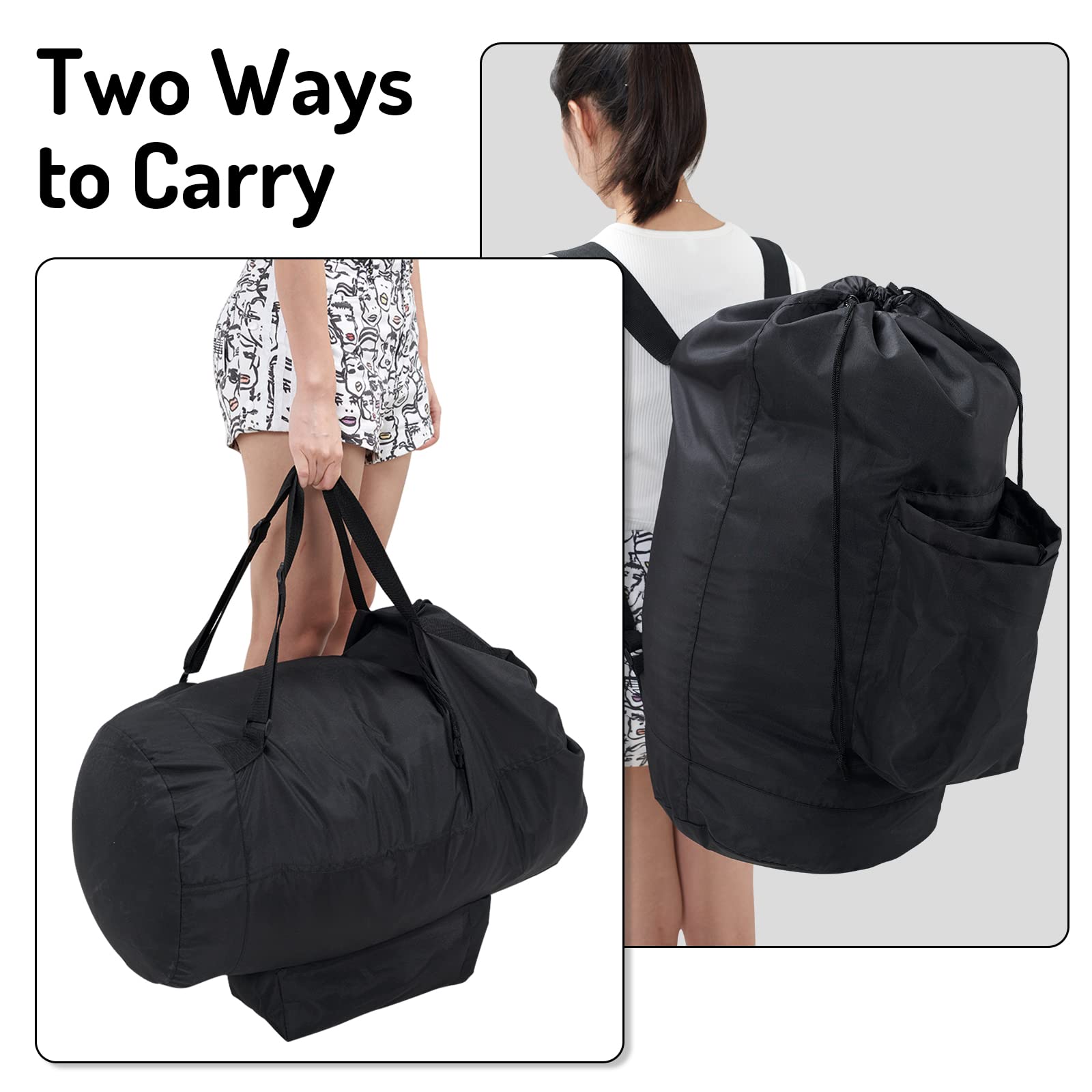 Laundry Backpack Bag