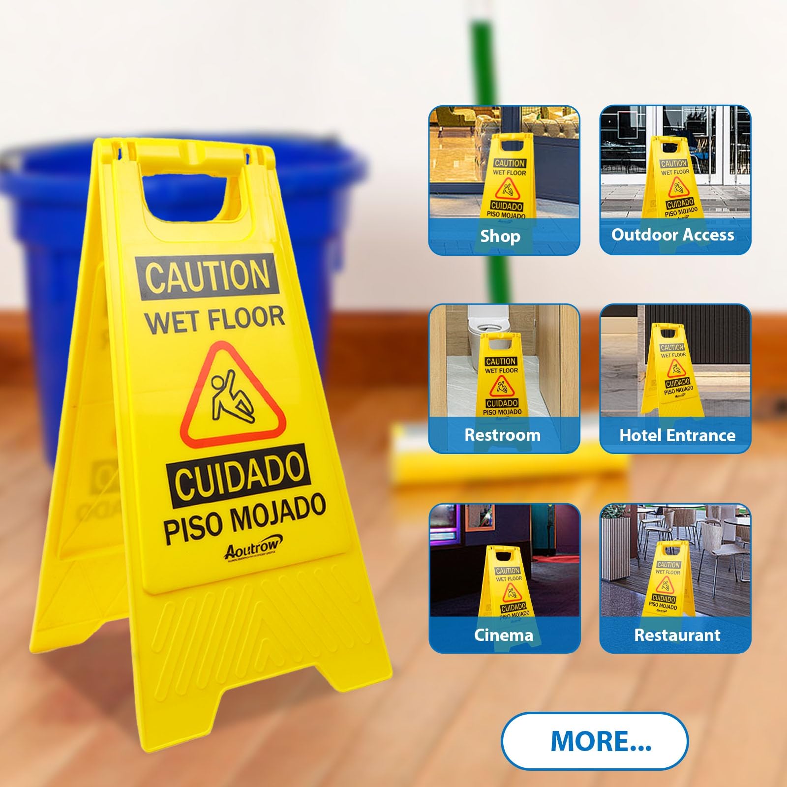 Caution Wet Floor Sign