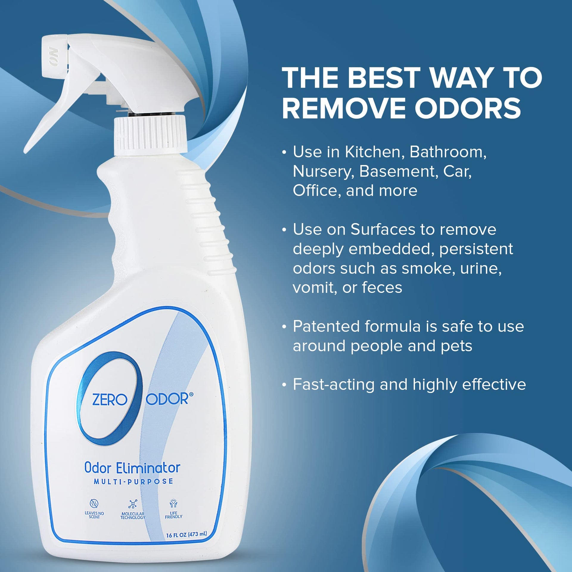 Multi Purpose Odor Eliminator (16 Fl Oz)