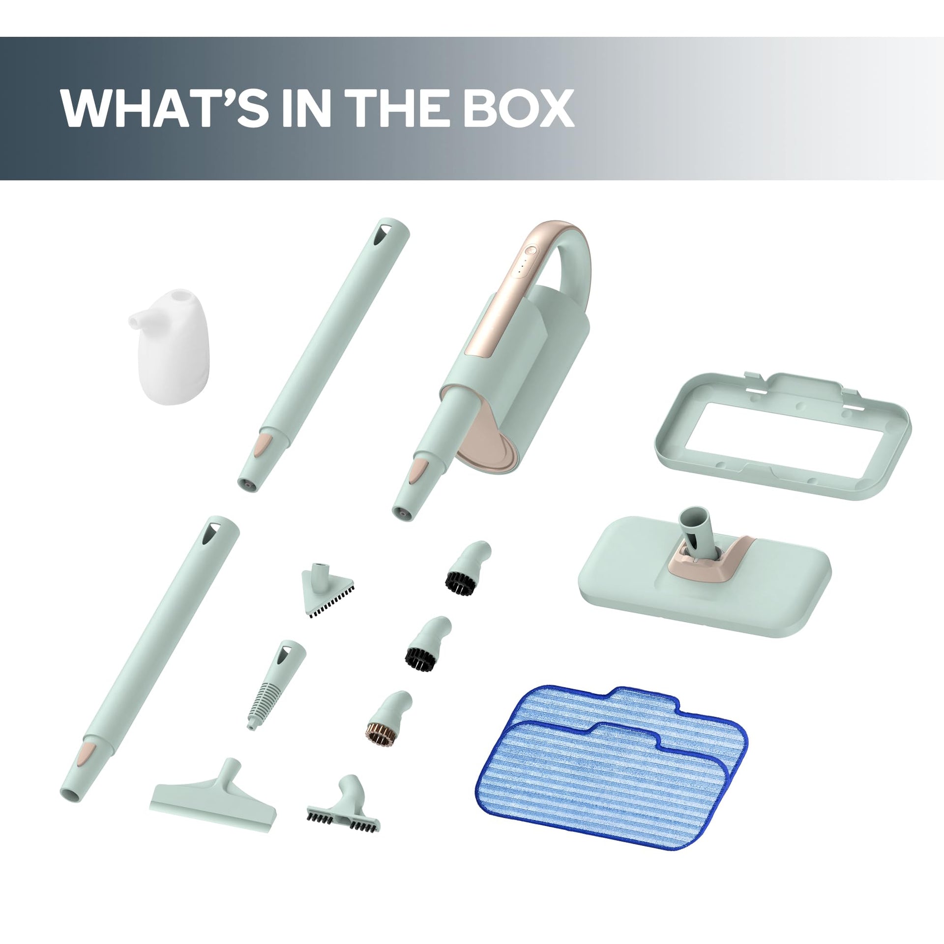 Steam Mop & Detachable Handheld Cleaner