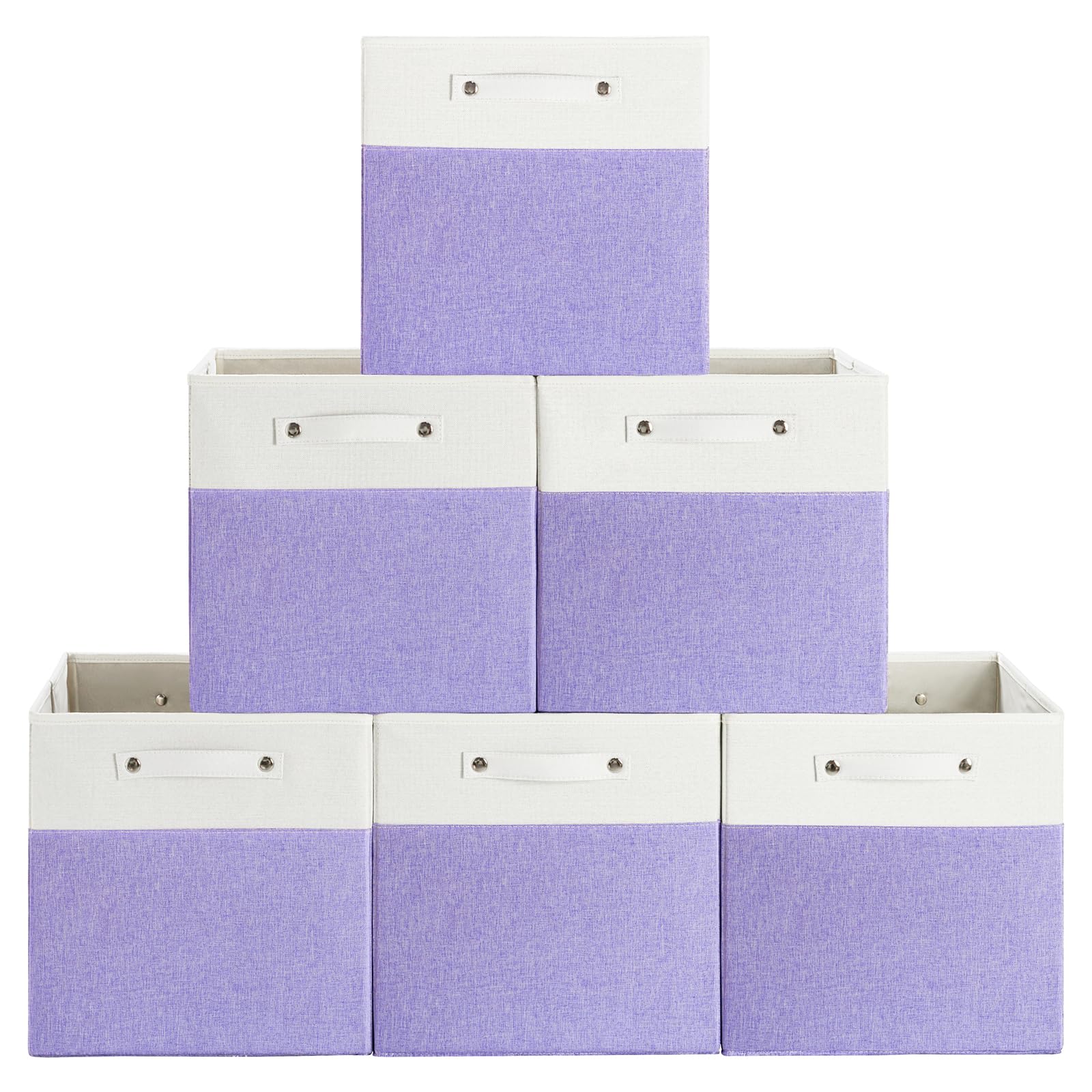 13x13x13 Storage Cube Bins 6 Pack