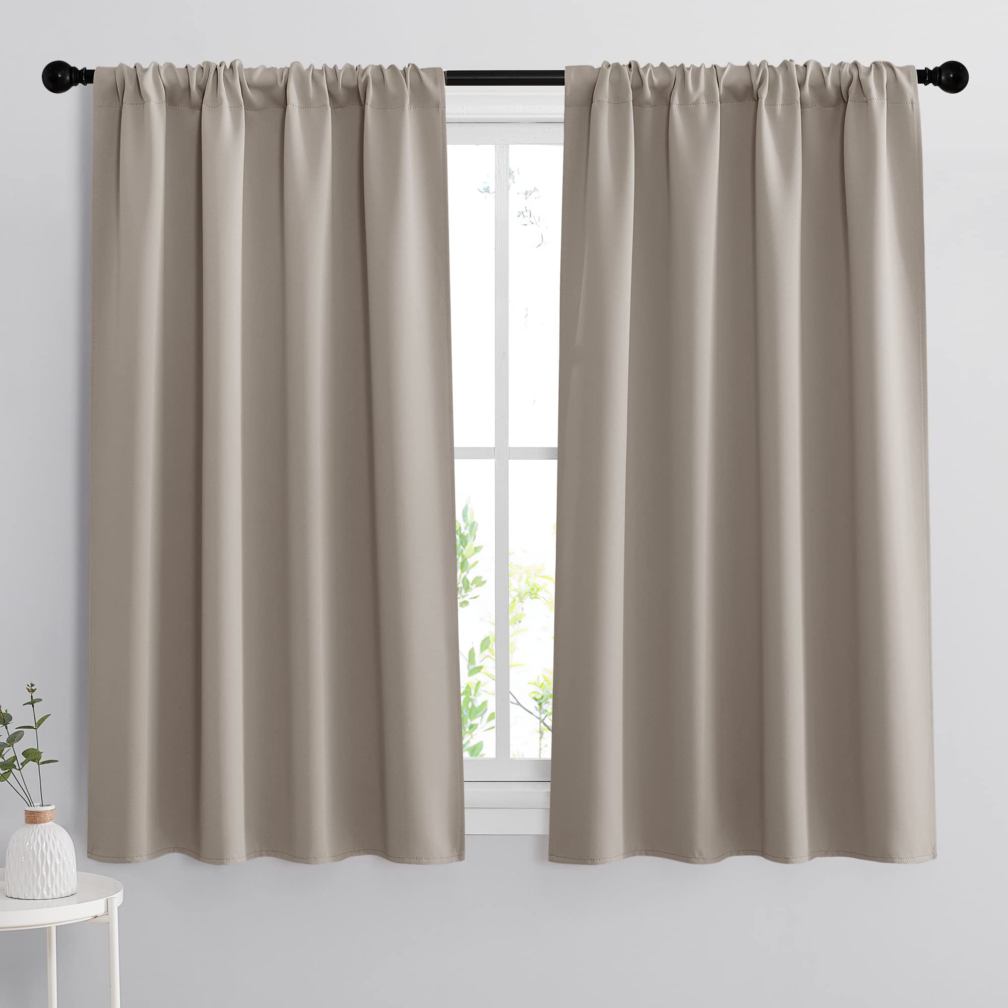 54 inch Blackout Curtains for Living Room Bedroom